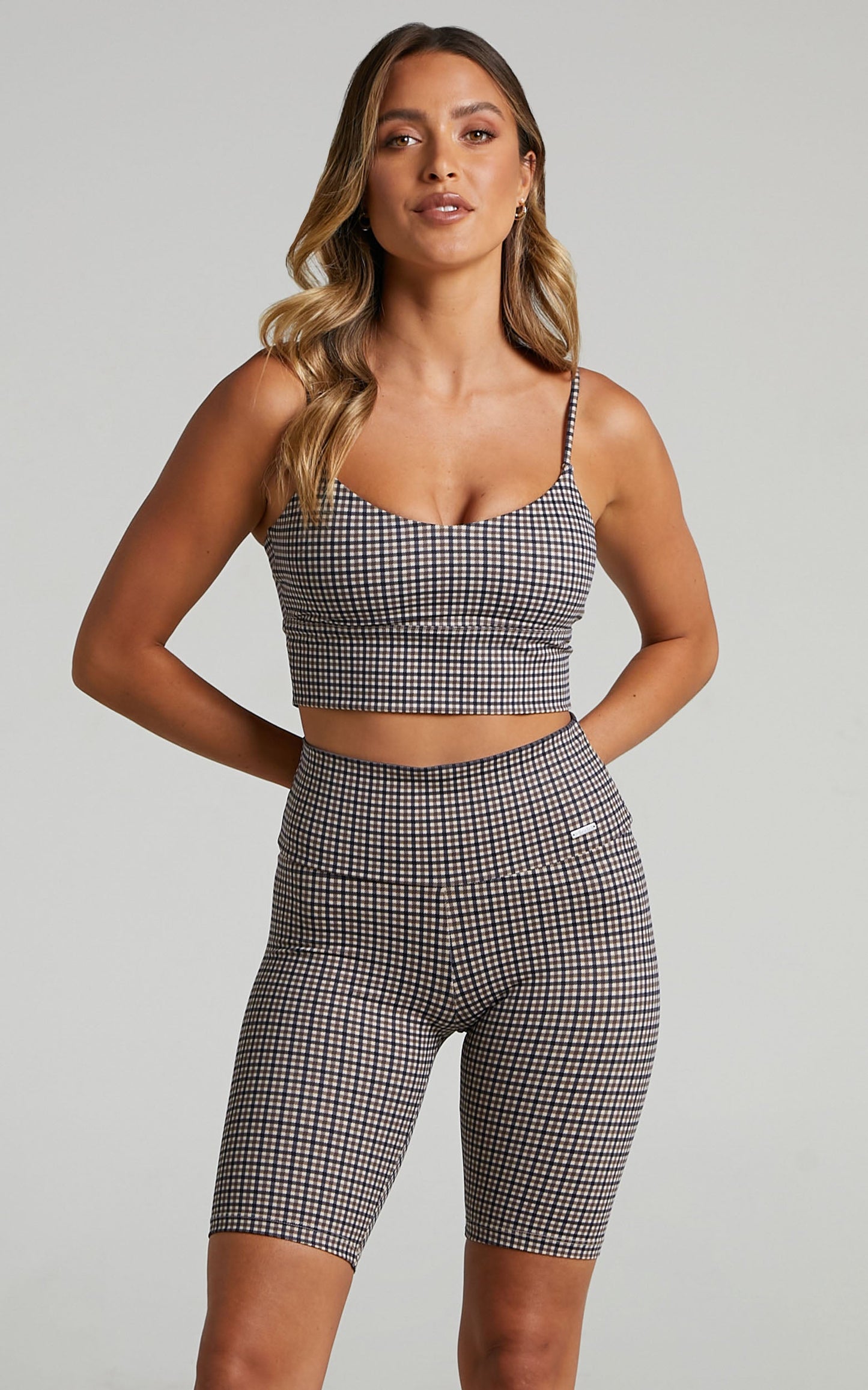 Aim'n - BIKER SHORTS in Pepita