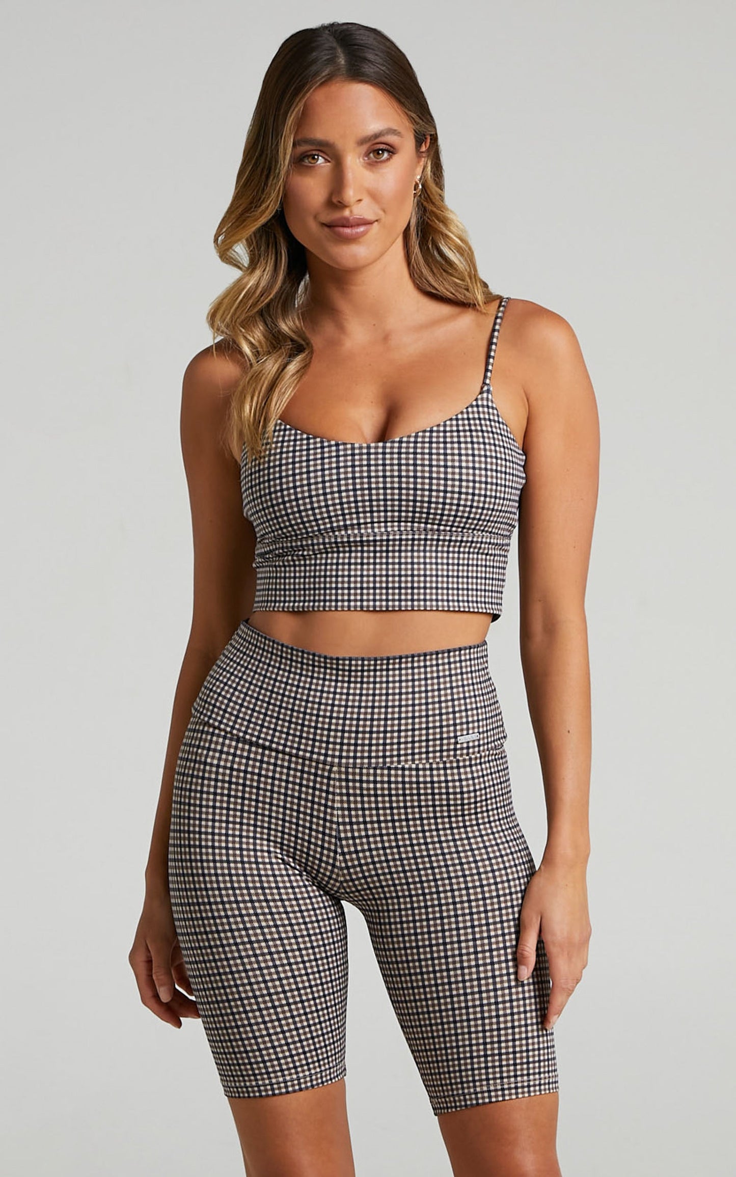 Aim'n - BIKER SHORTS in Pepita