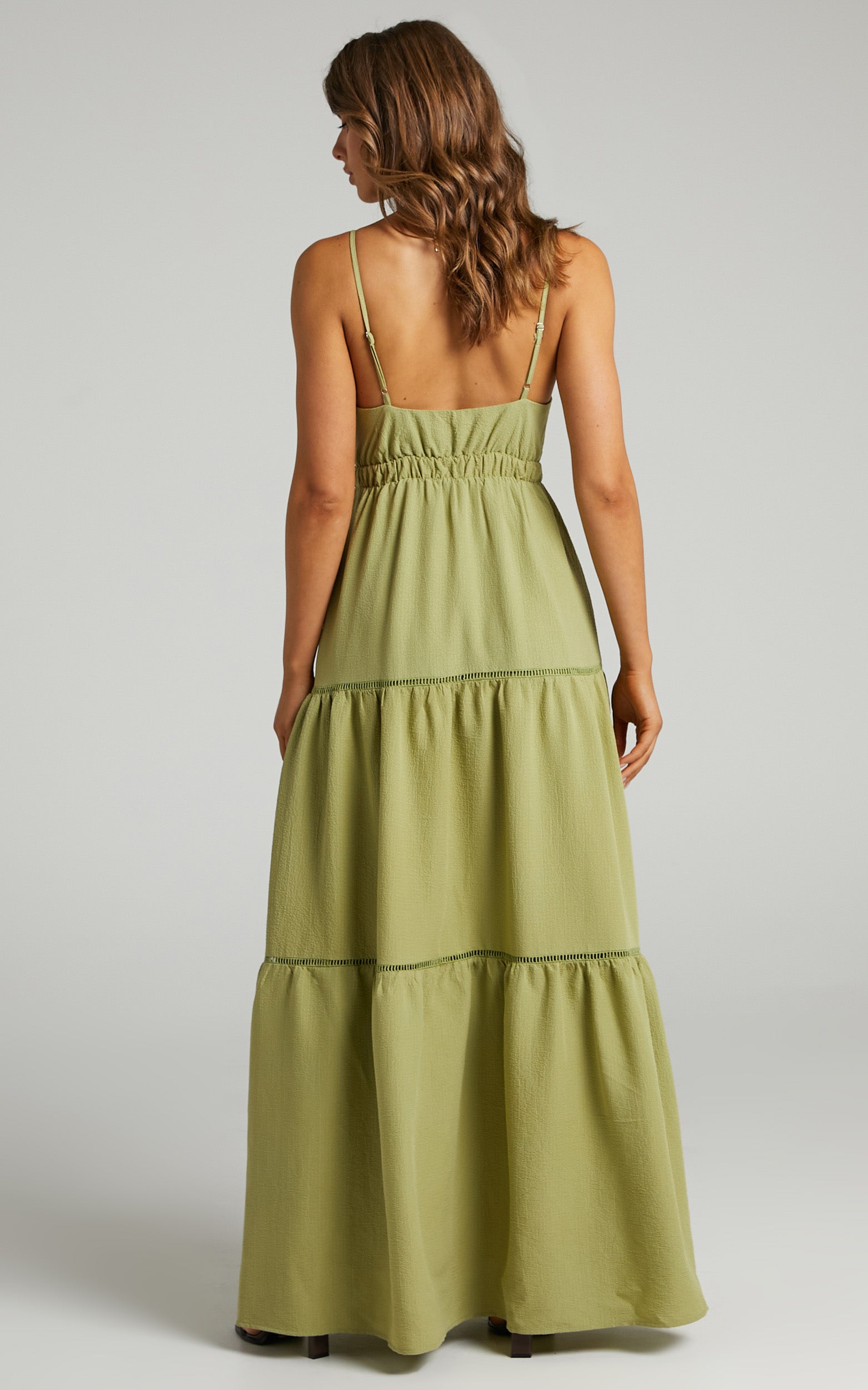 Alexandrina  Maxi Dress in Green