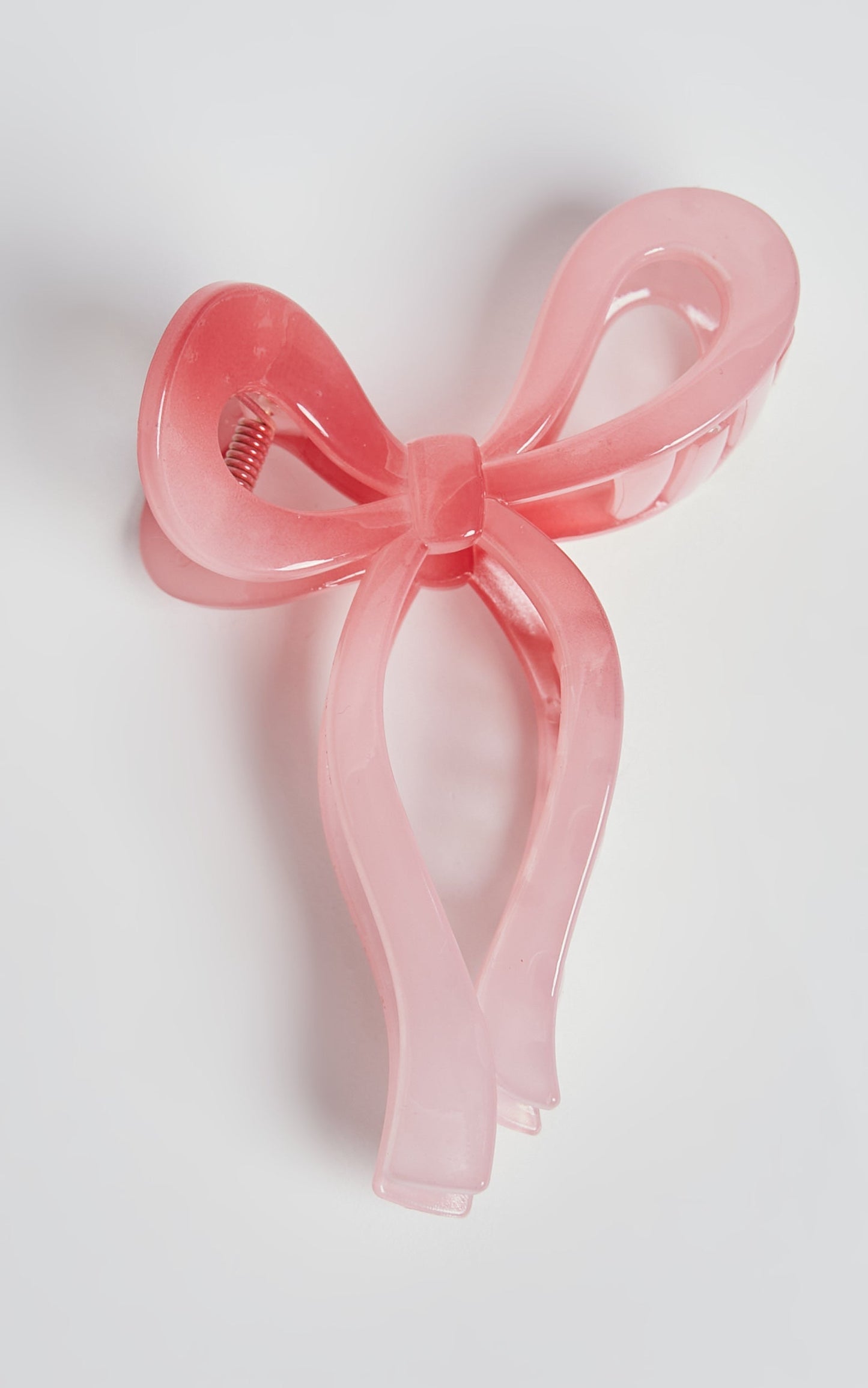Alexi Hair Clip - Bow Shaped Hair Clip in Pink