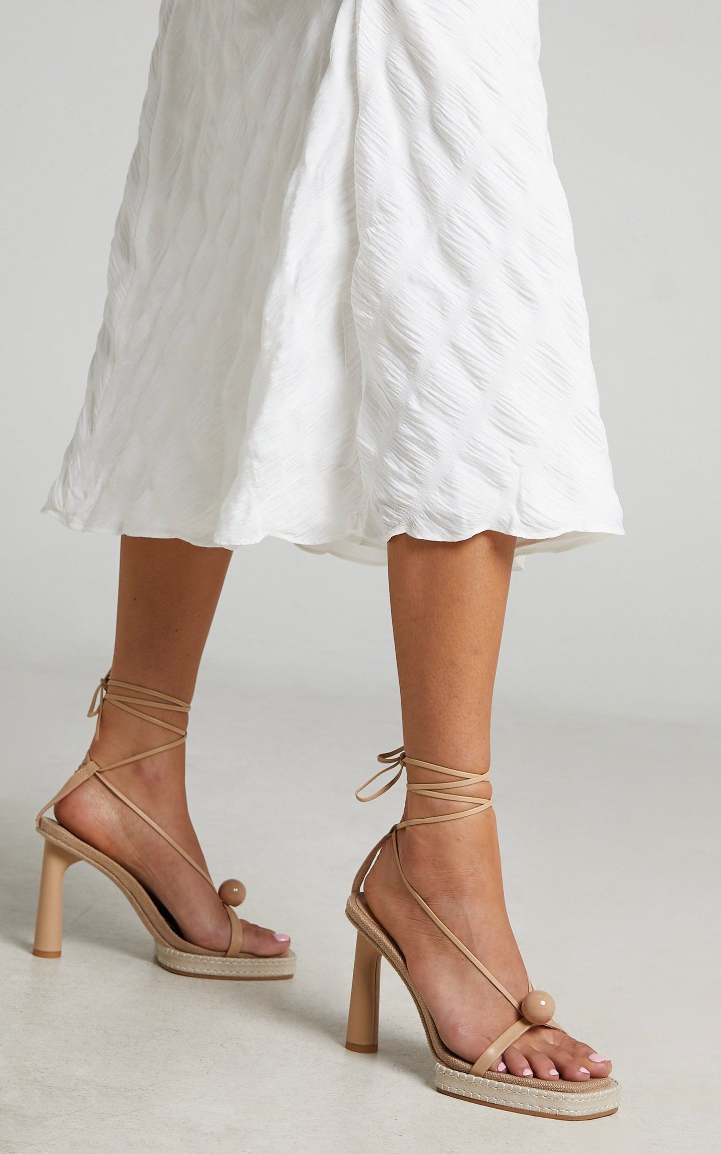 Alias Mae - Gigi Heels in Natural Leather
