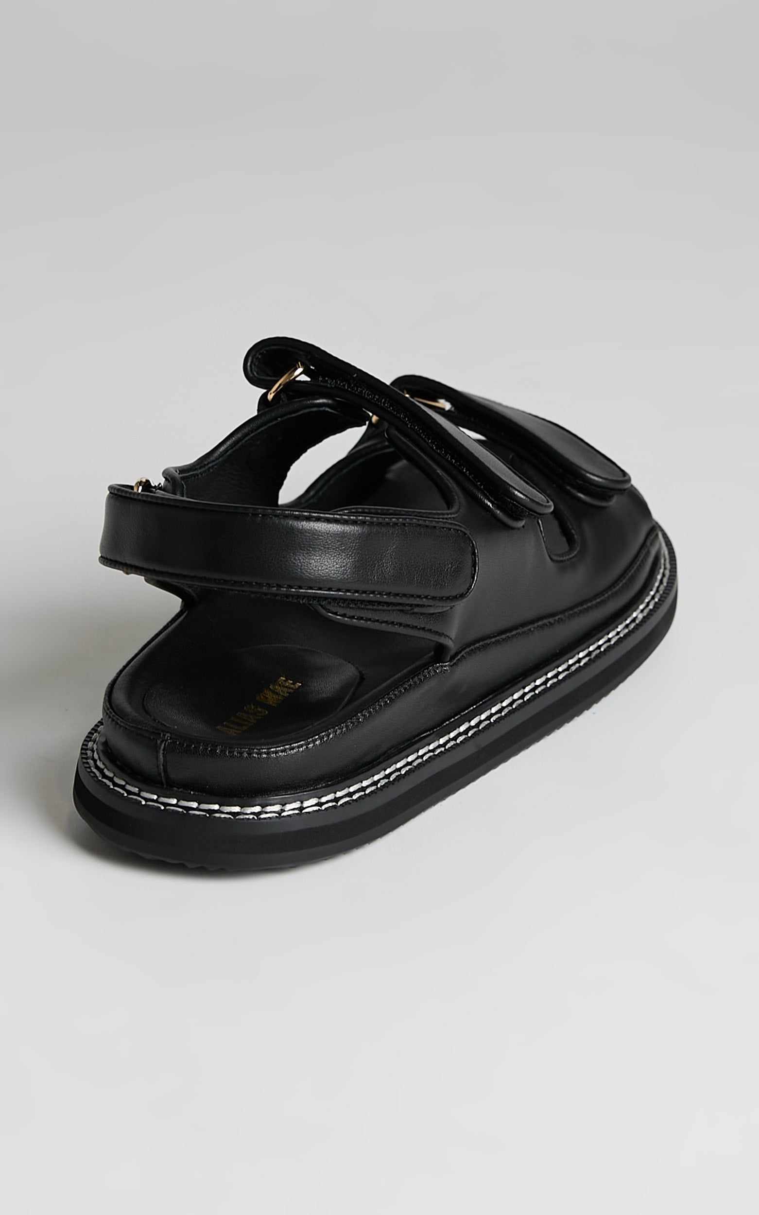 Alias Mae - Pascoe Sandals in Black Leather