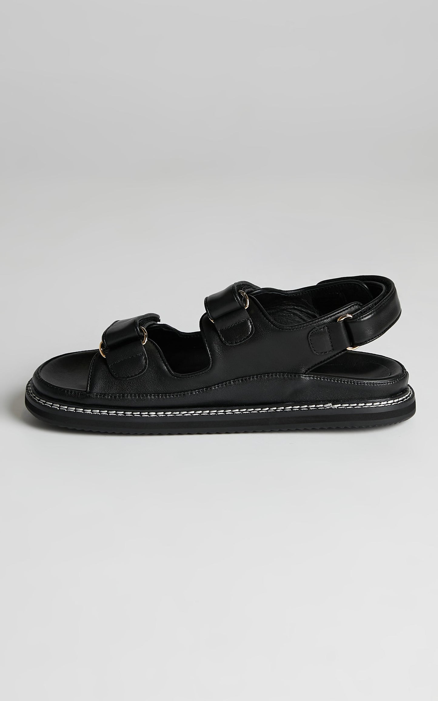 Alias Mae - Pascoe Sandals in Black Leather