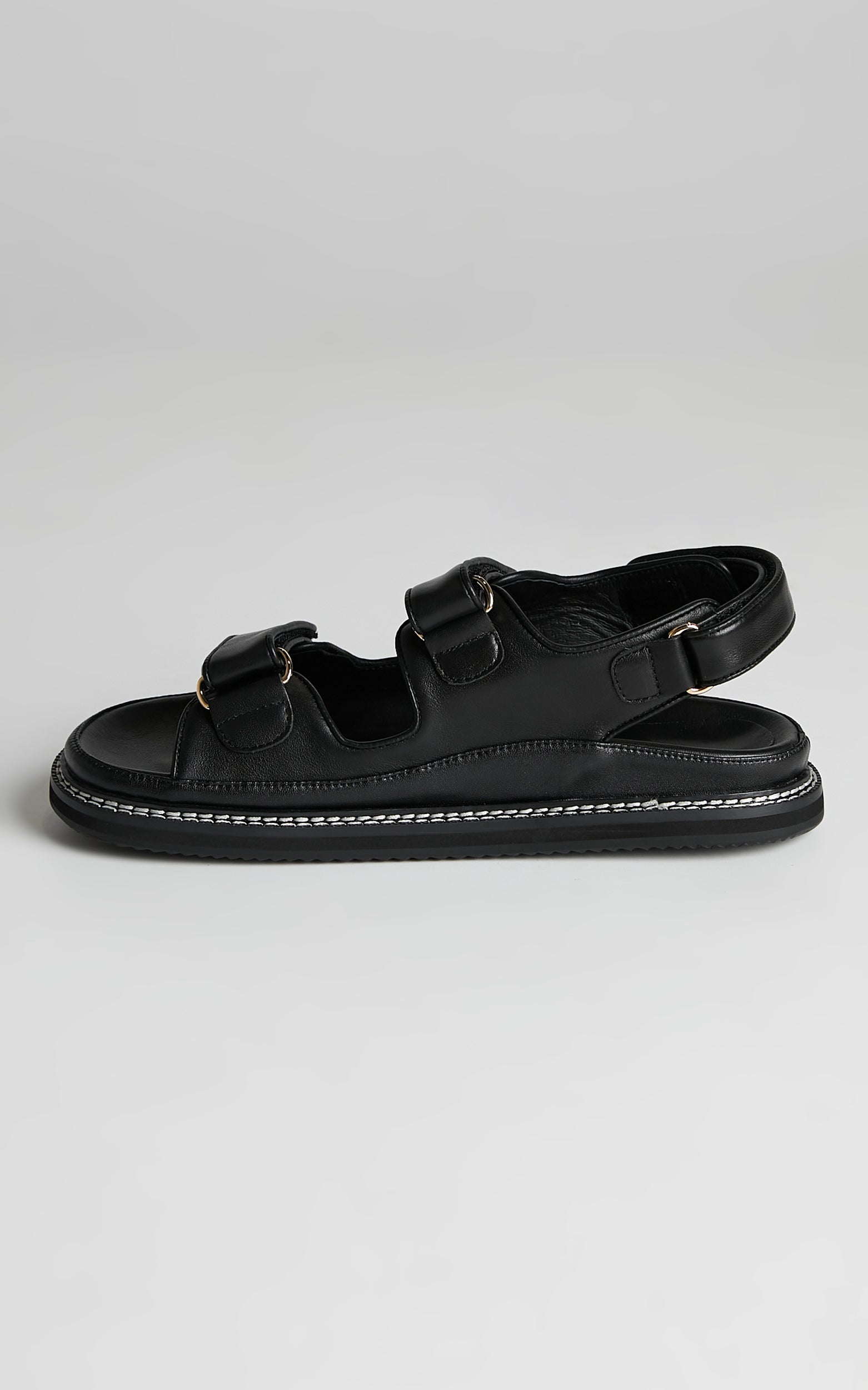 Alias Mae - Pascoe Sandals in Black Leather