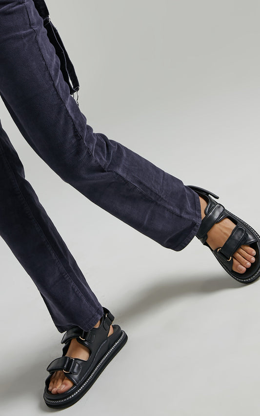 Alias Mae - Pascoe Sandals in Black Leather