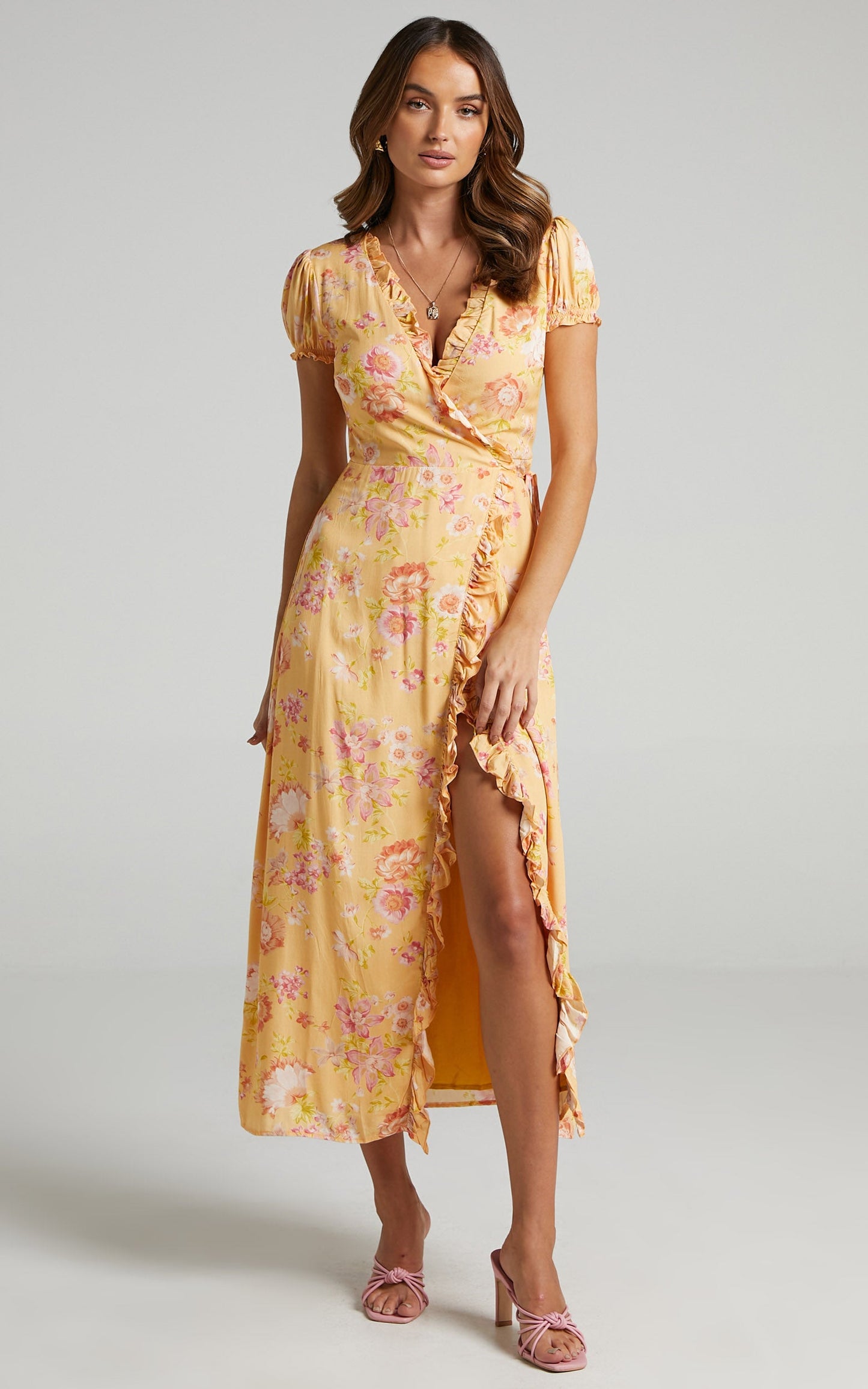 Alina Dress in Tuscan Spring