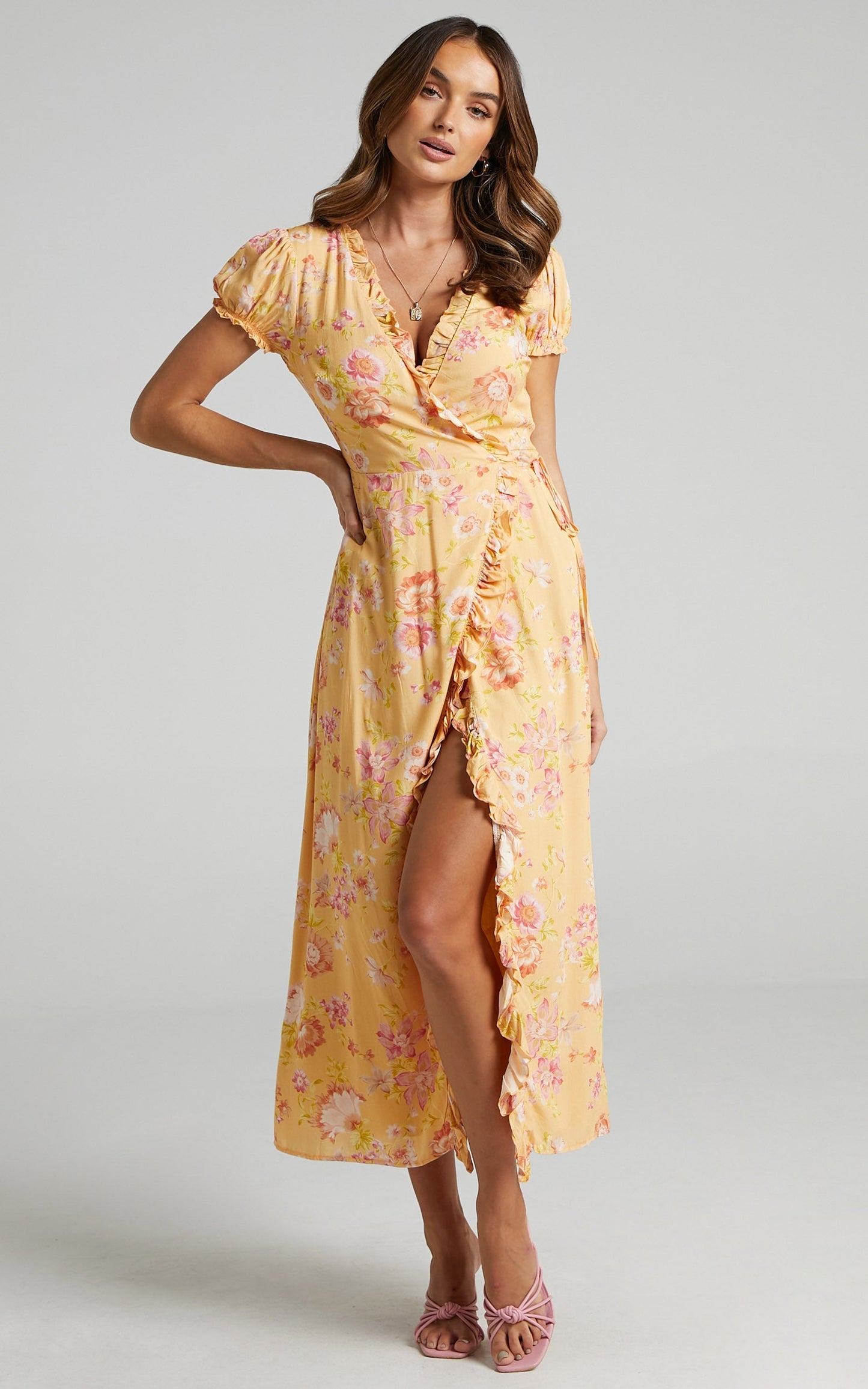 Alina Dress in Tuscan Spring