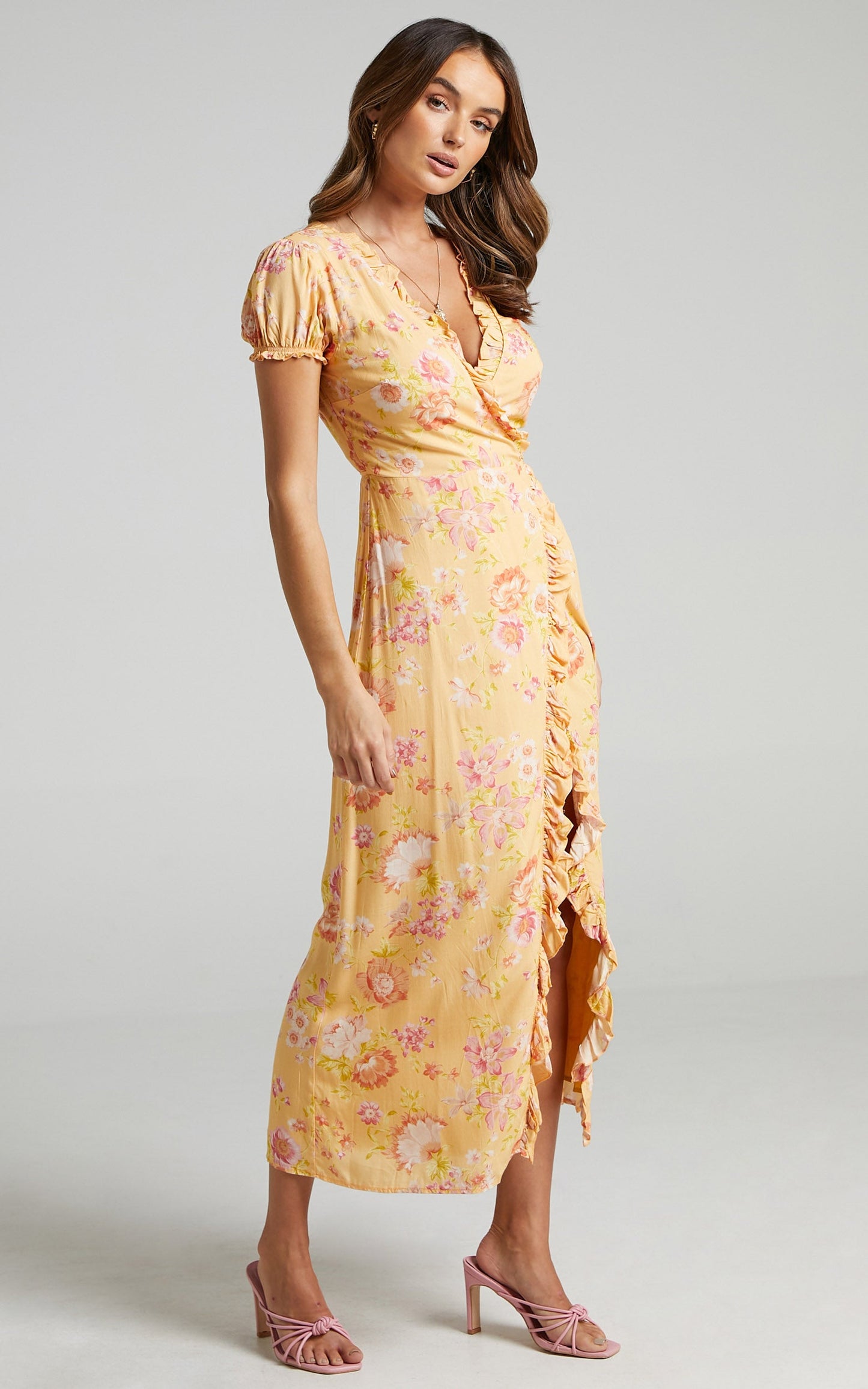 Alina Dress in Tuscan Spring