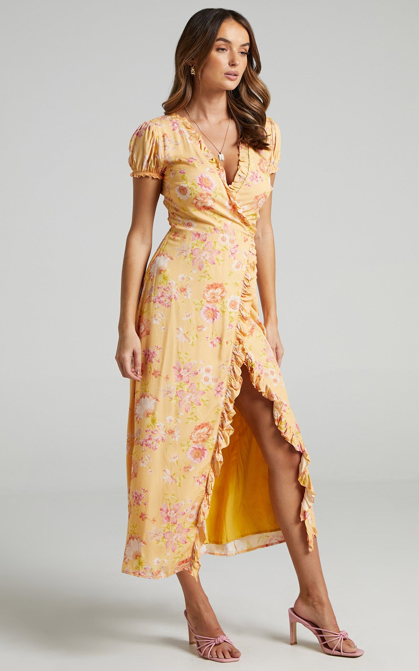 Alina Dress in Tuscan Spring