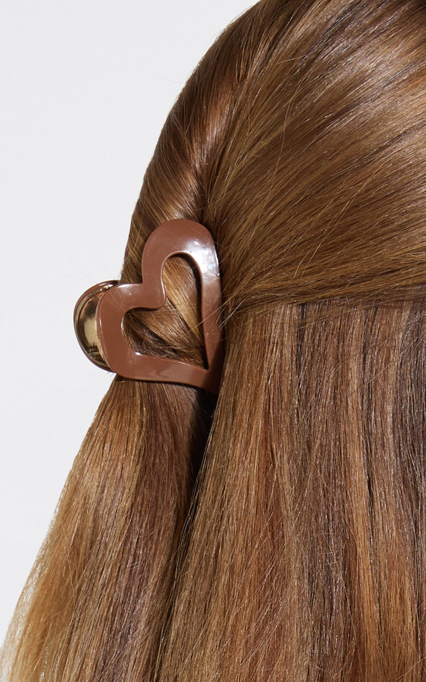 Allie Heart Hair Clip Pack in Cream
