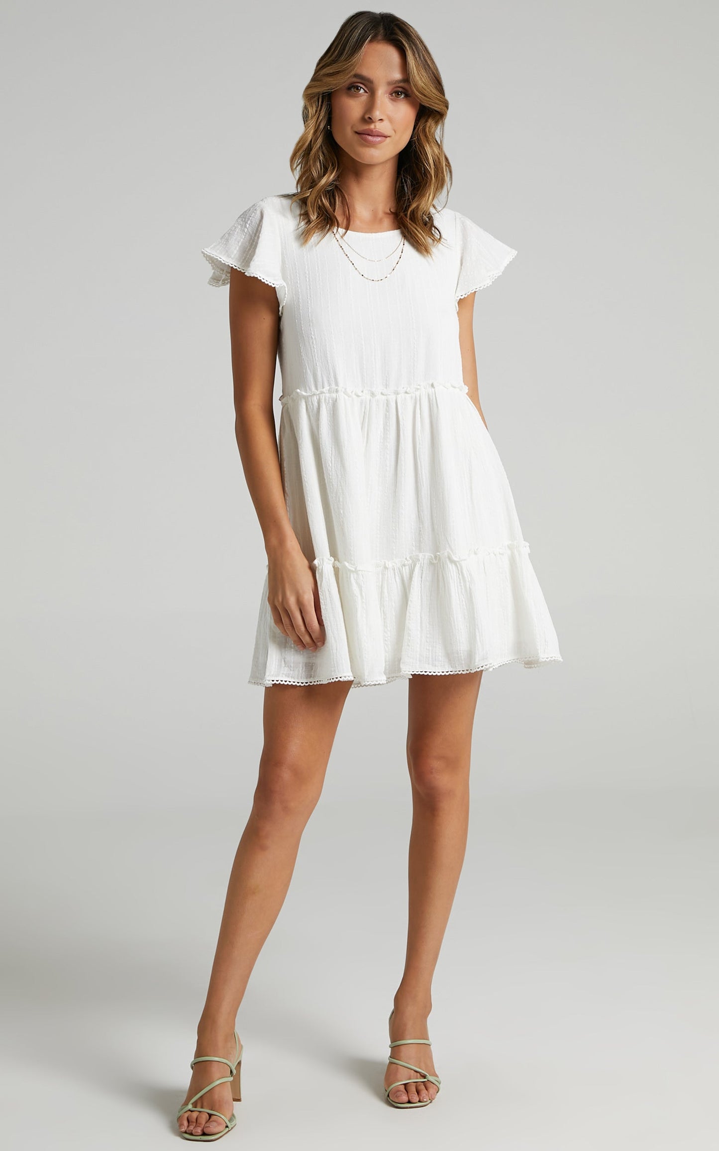 Alma Dress in White