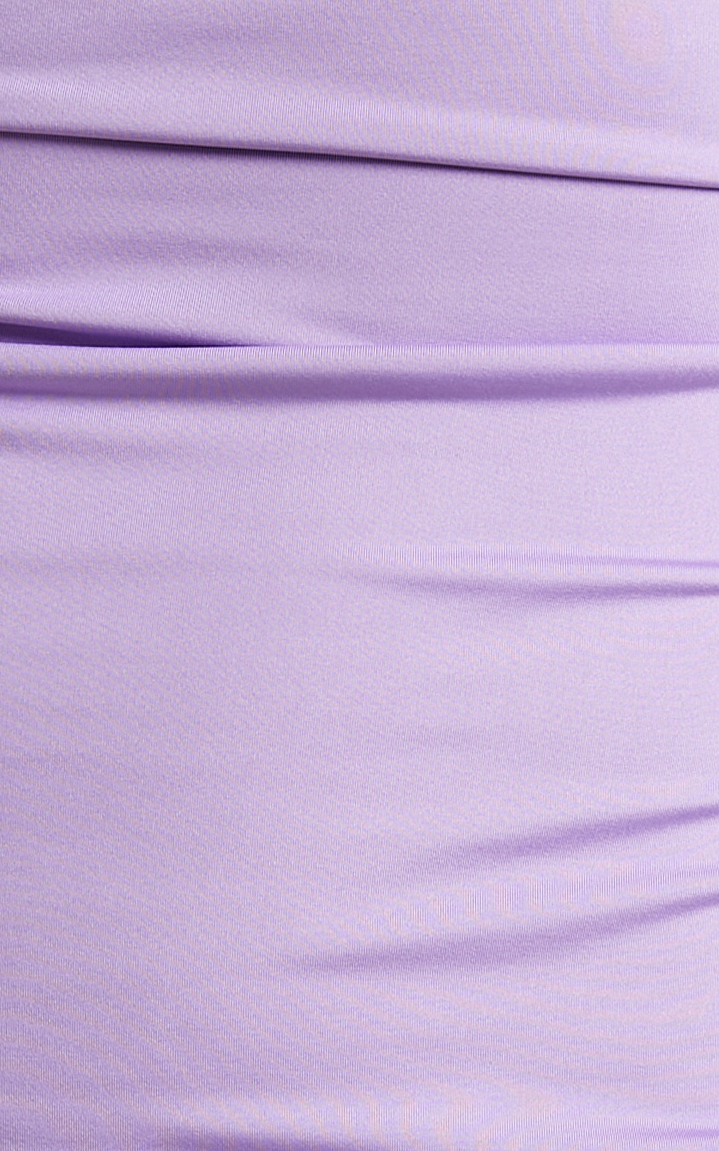 Amalee Midi Dress - Cowl Neck Slinky Dress in Bright Lilac