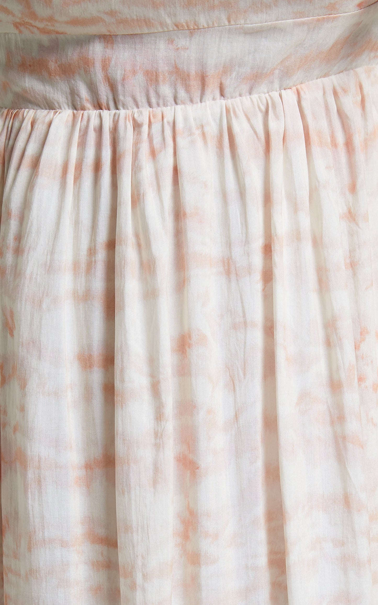 Amalie The Label - Carmina Linen Look Blend Panelled Bodice Tie Strap Midi Dress in Harlem Print