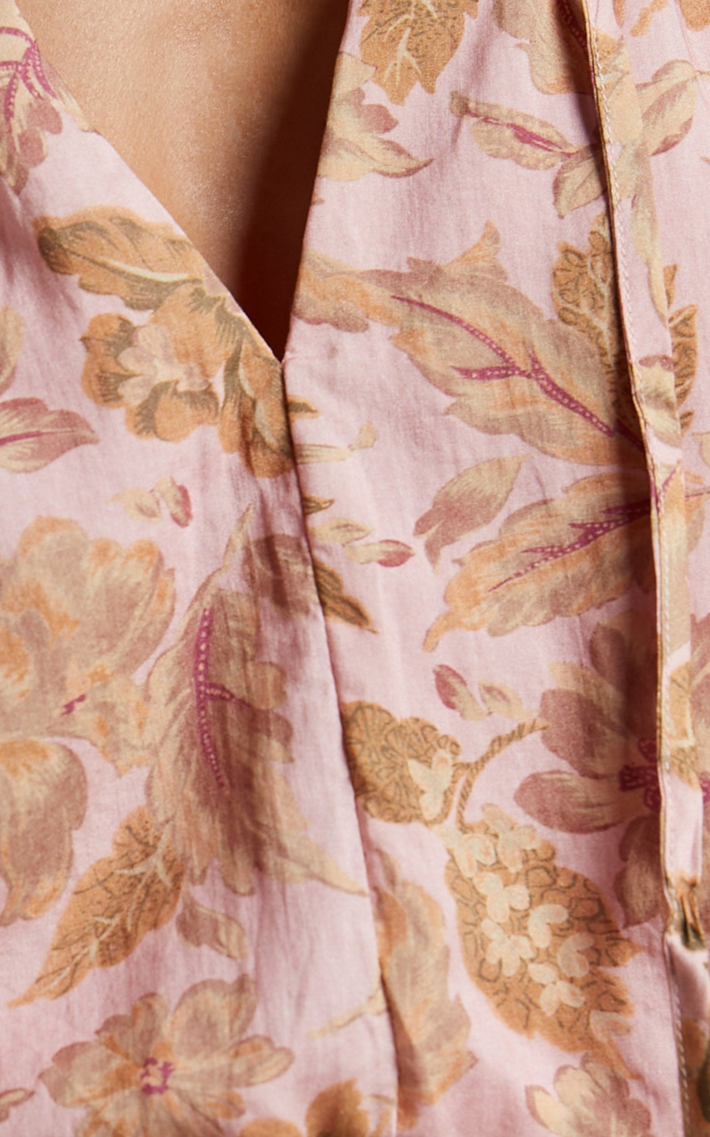 Amalie The Label - Montana Shirred Cuff Long Sleeve Shirt in Vahala Print