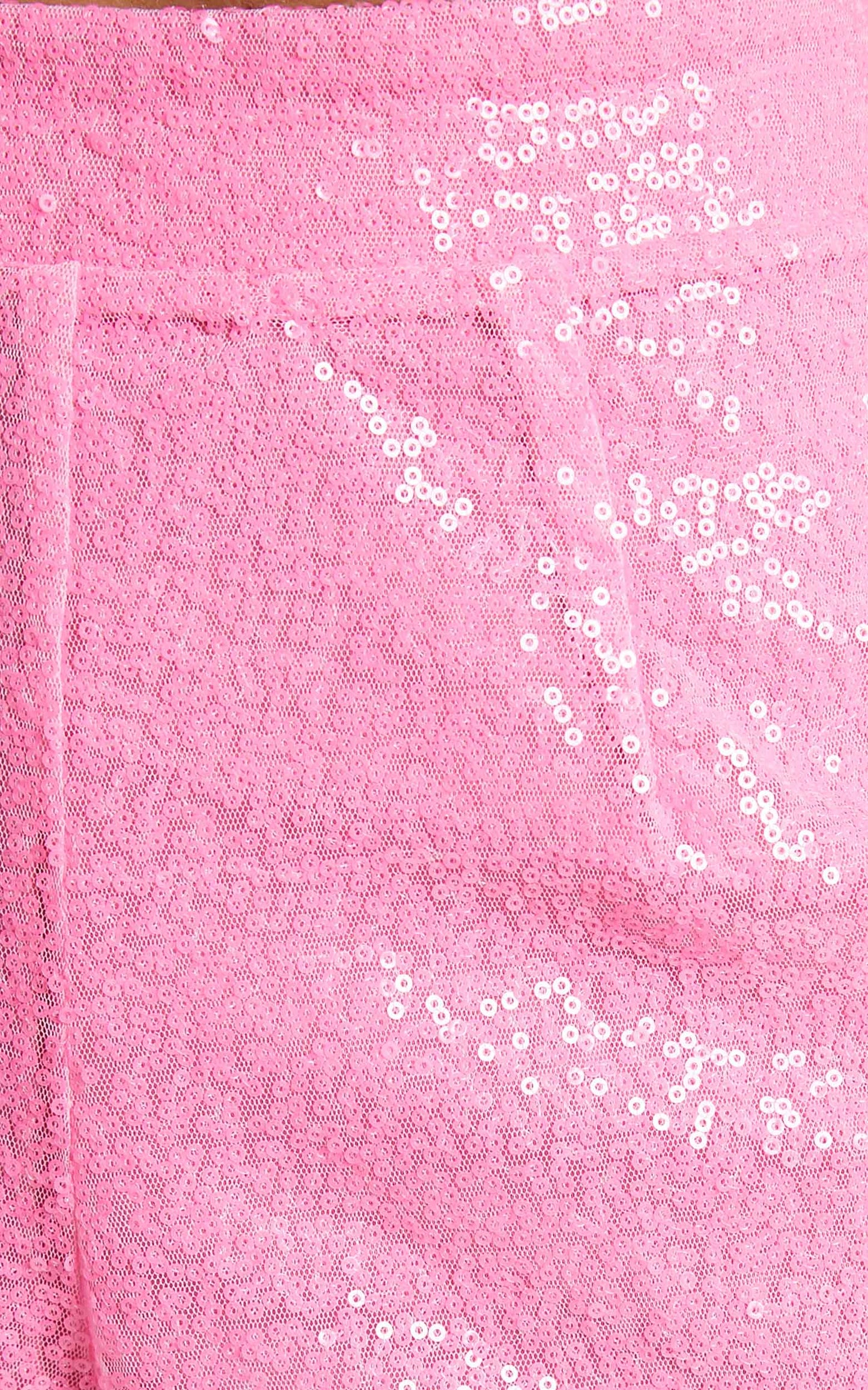 Anaisha Sequin Shorts in Pink