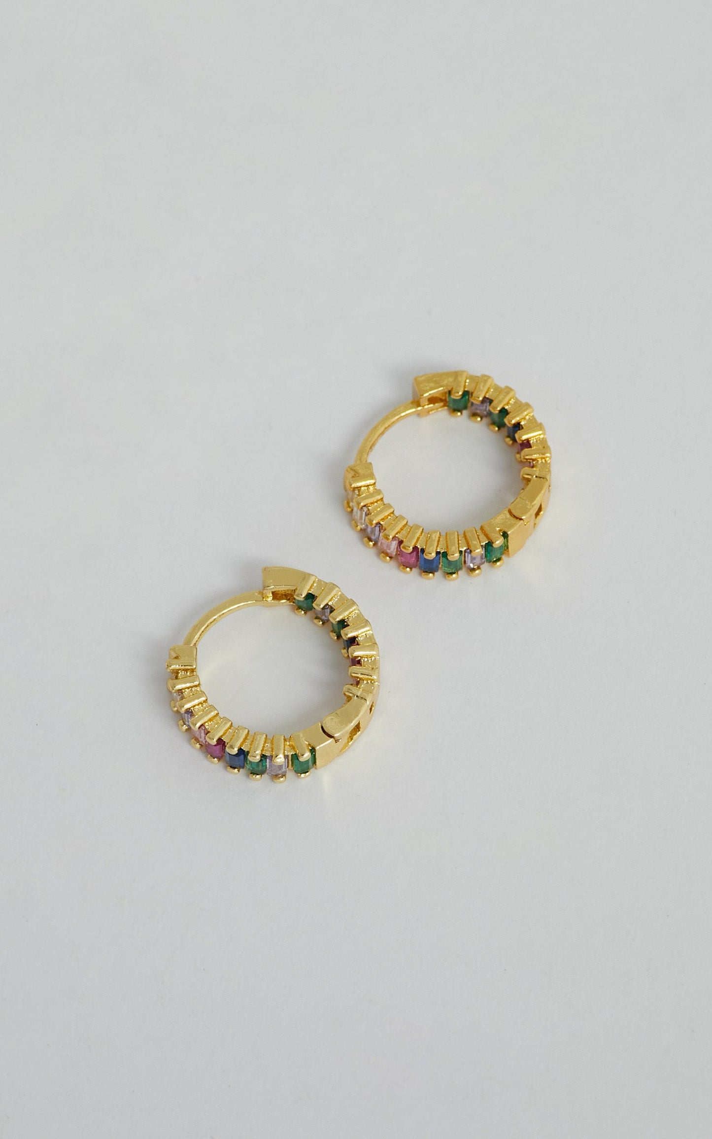 Anara Earrings in Multi Gemstone