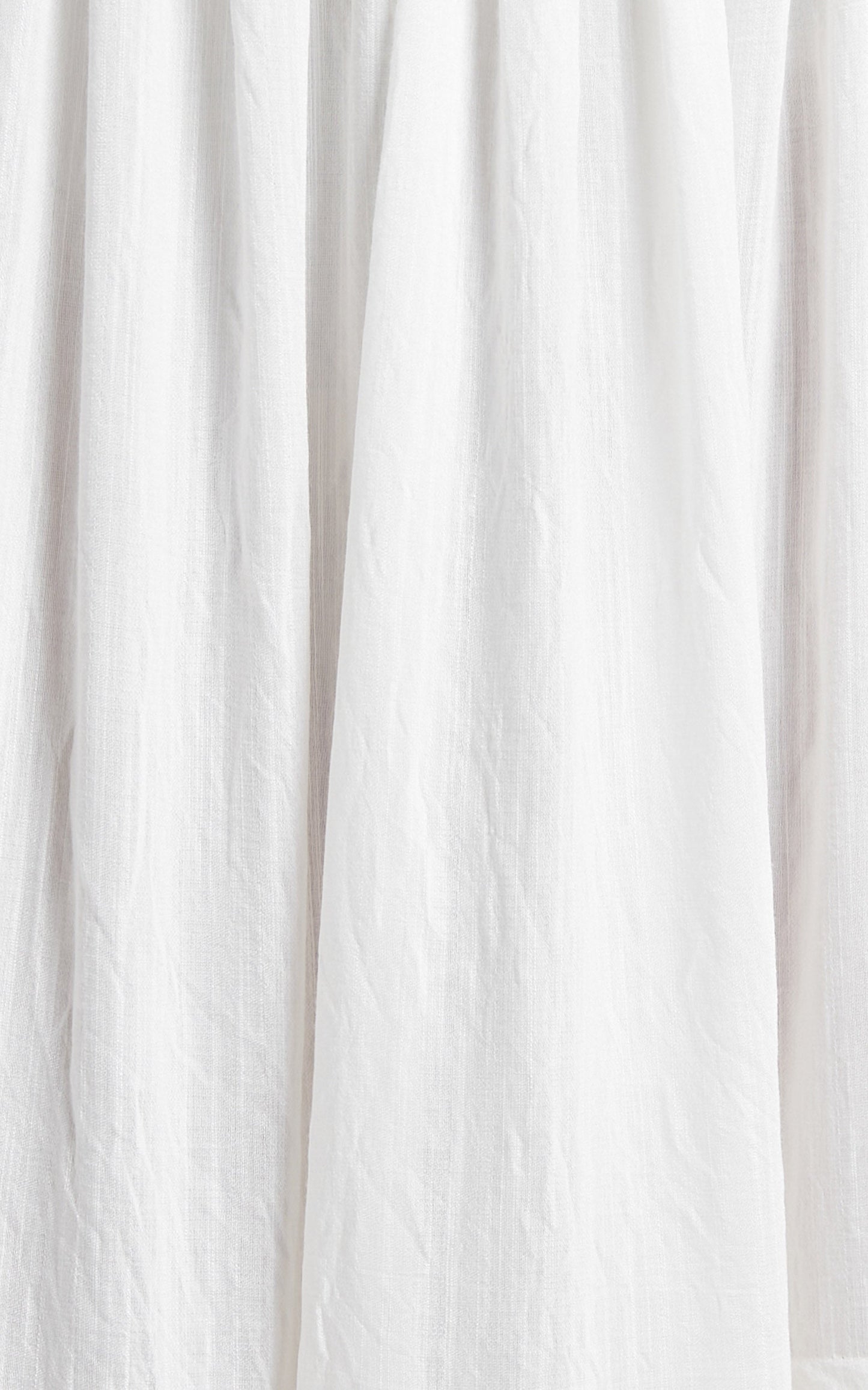 Angelita Pin Tuck Detail Tiered Maxi Skirt in White