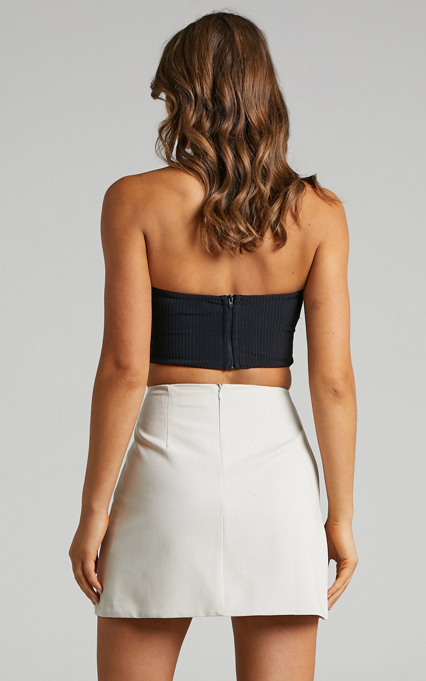 Angey Skirt in Stone