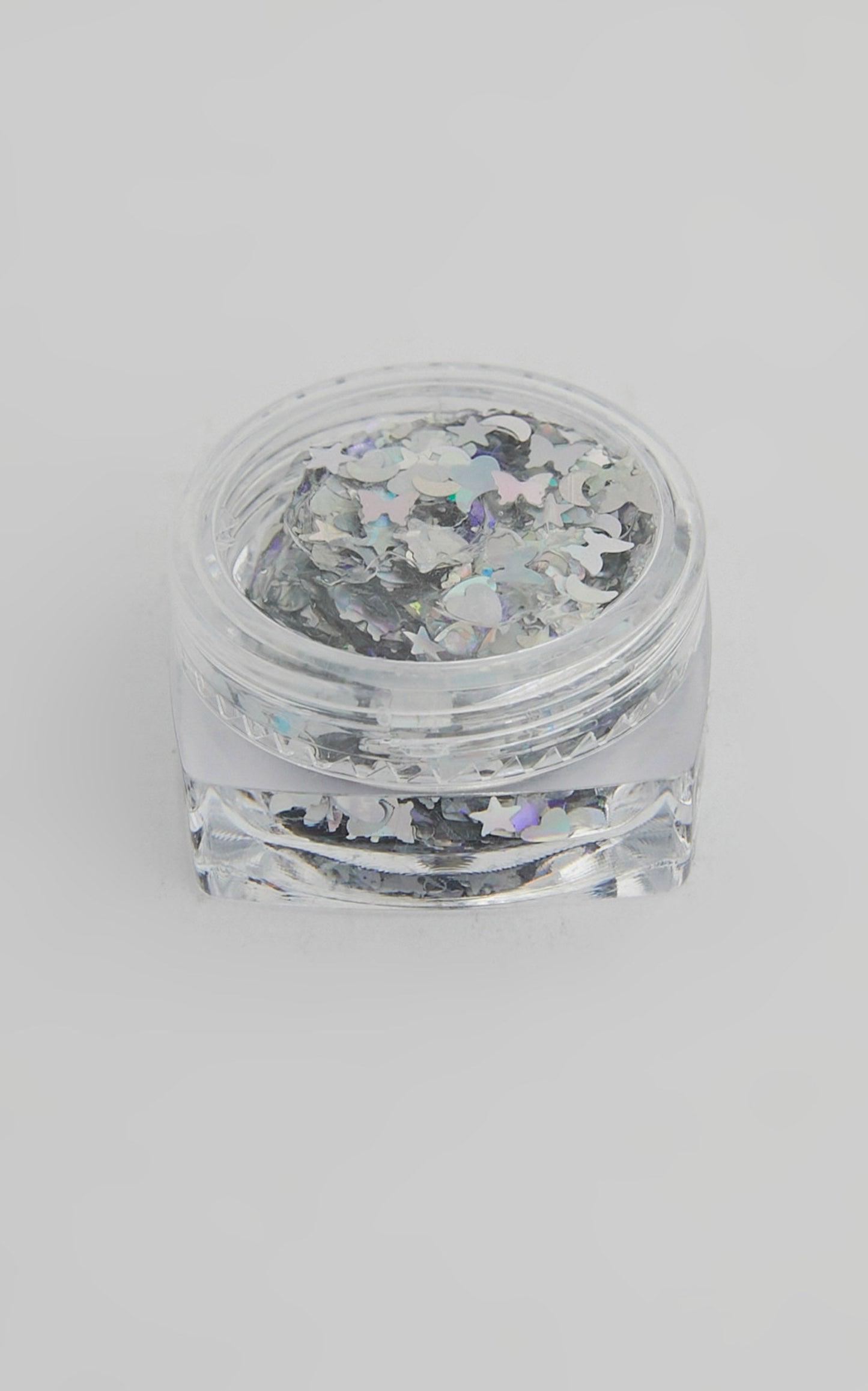 Angilar Body Glitter in Silver