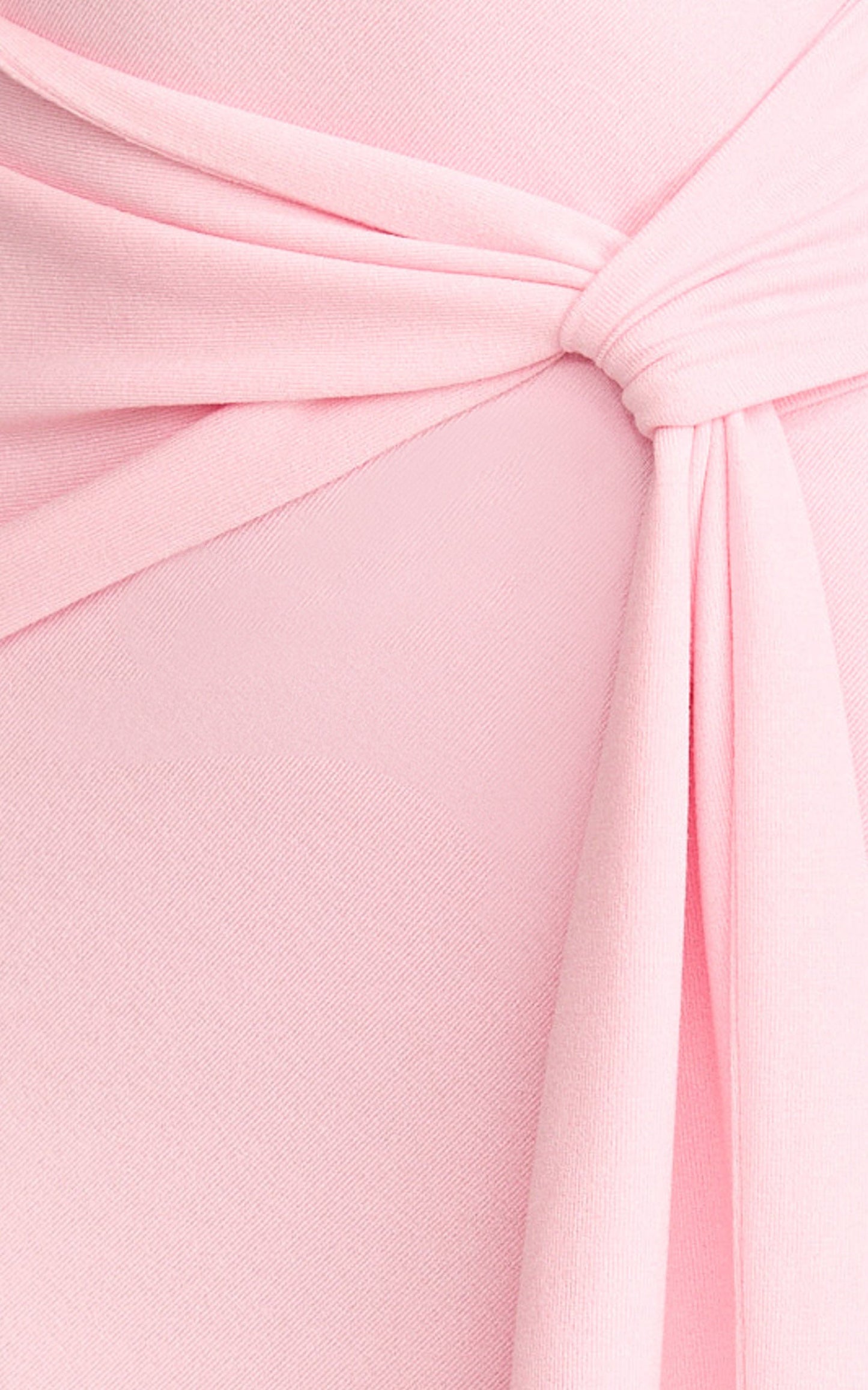 Aria Maxi Dress - Strapless Tie Waist Dress in Pink