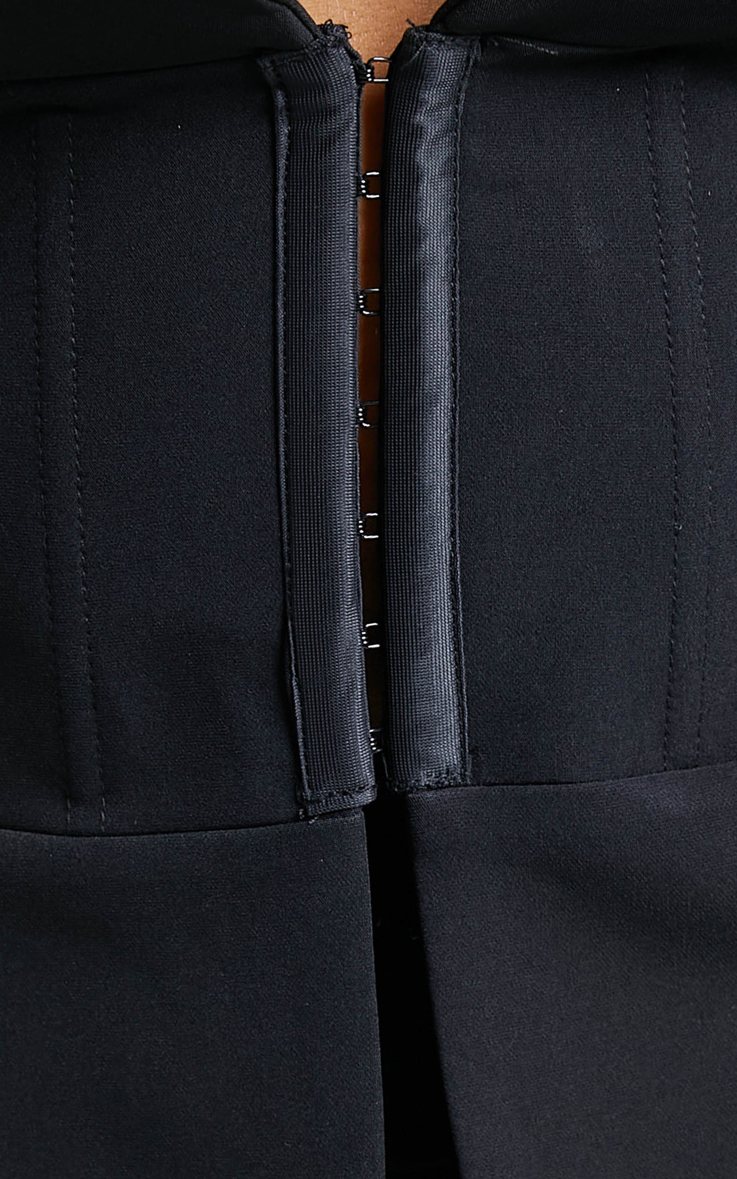 Arlo Corset Longline Blazer in Black