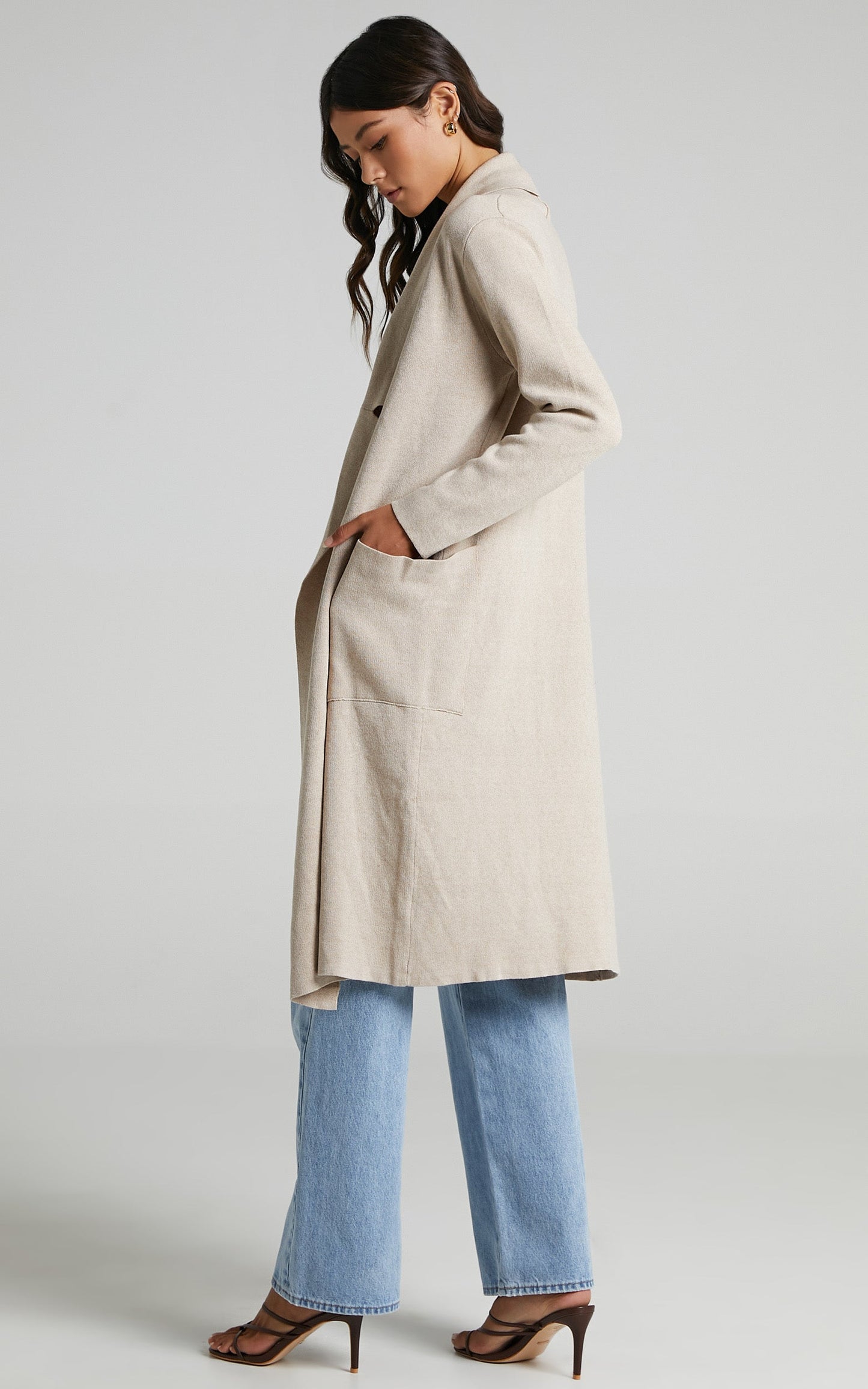 Around The World Coat In Beige