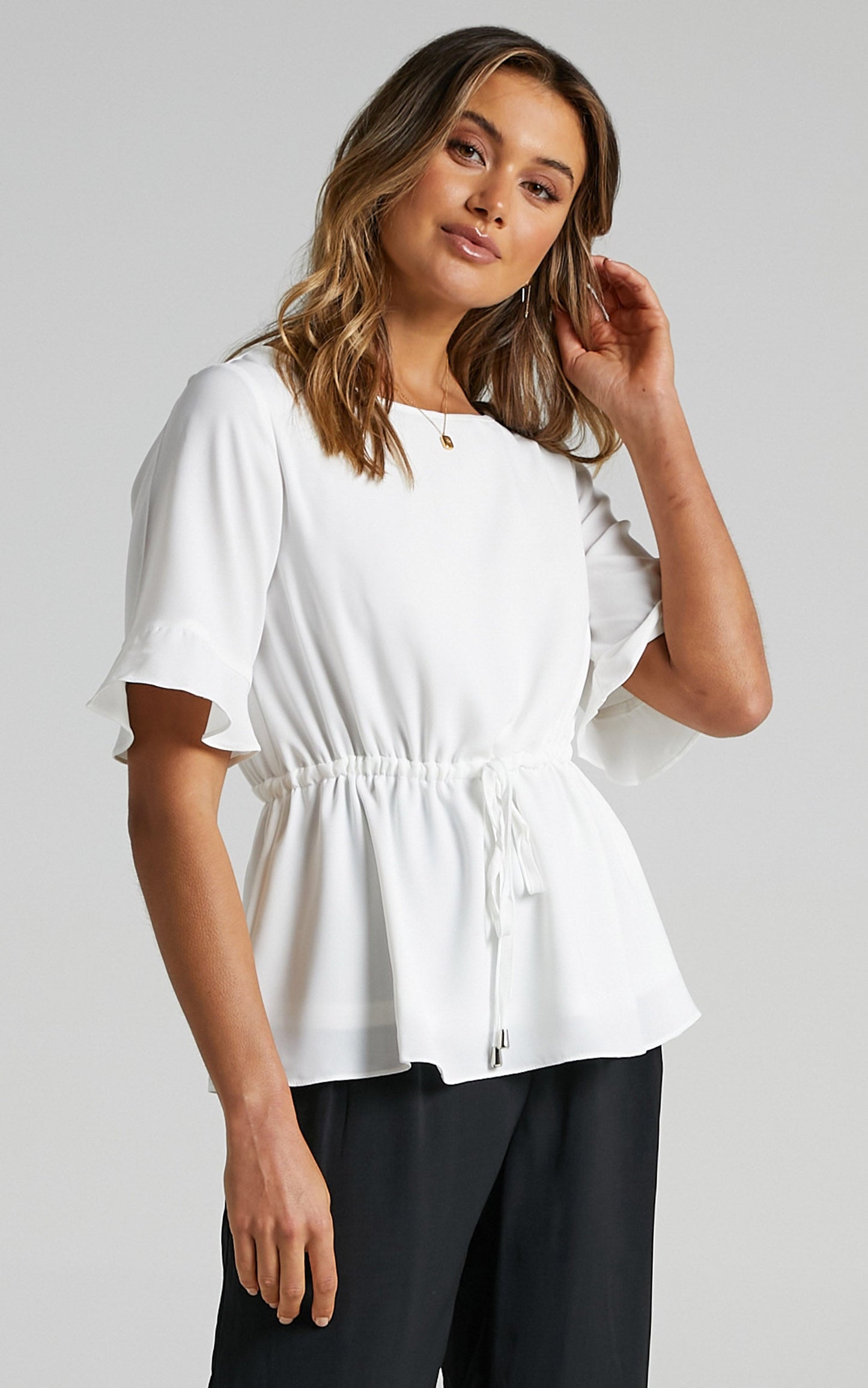Auckland Top in White