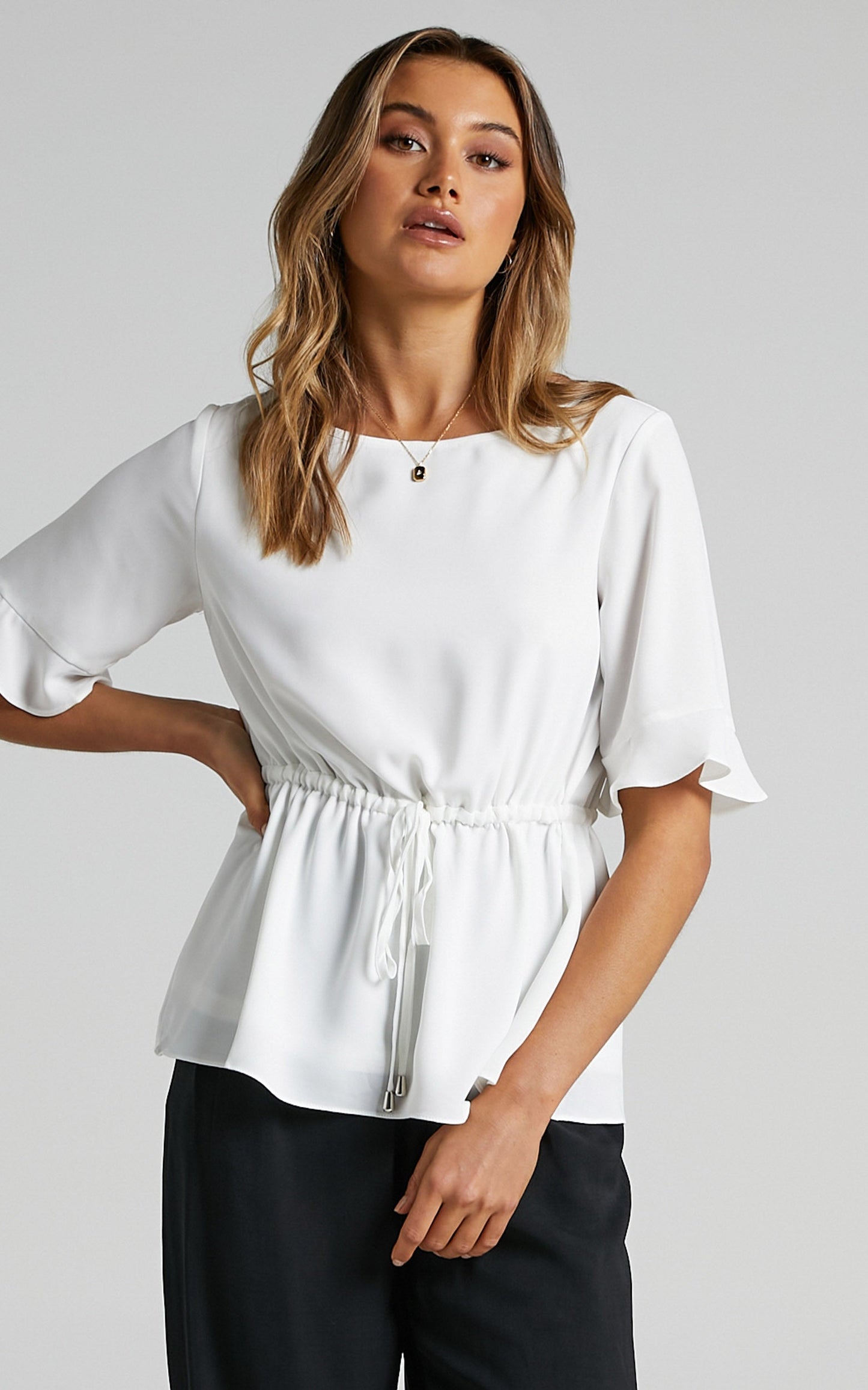 Auckland Top in White