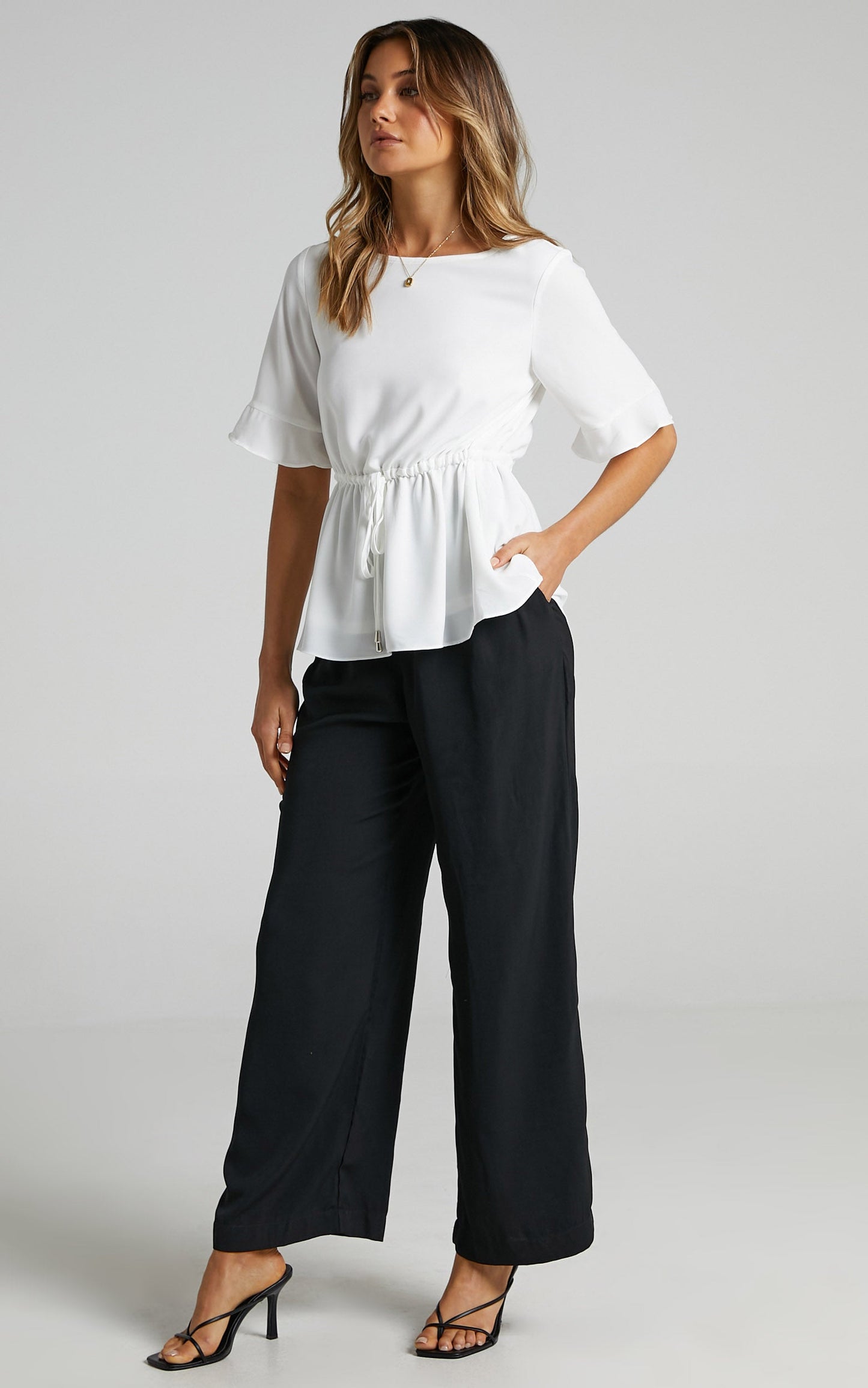 Auckland Top in White