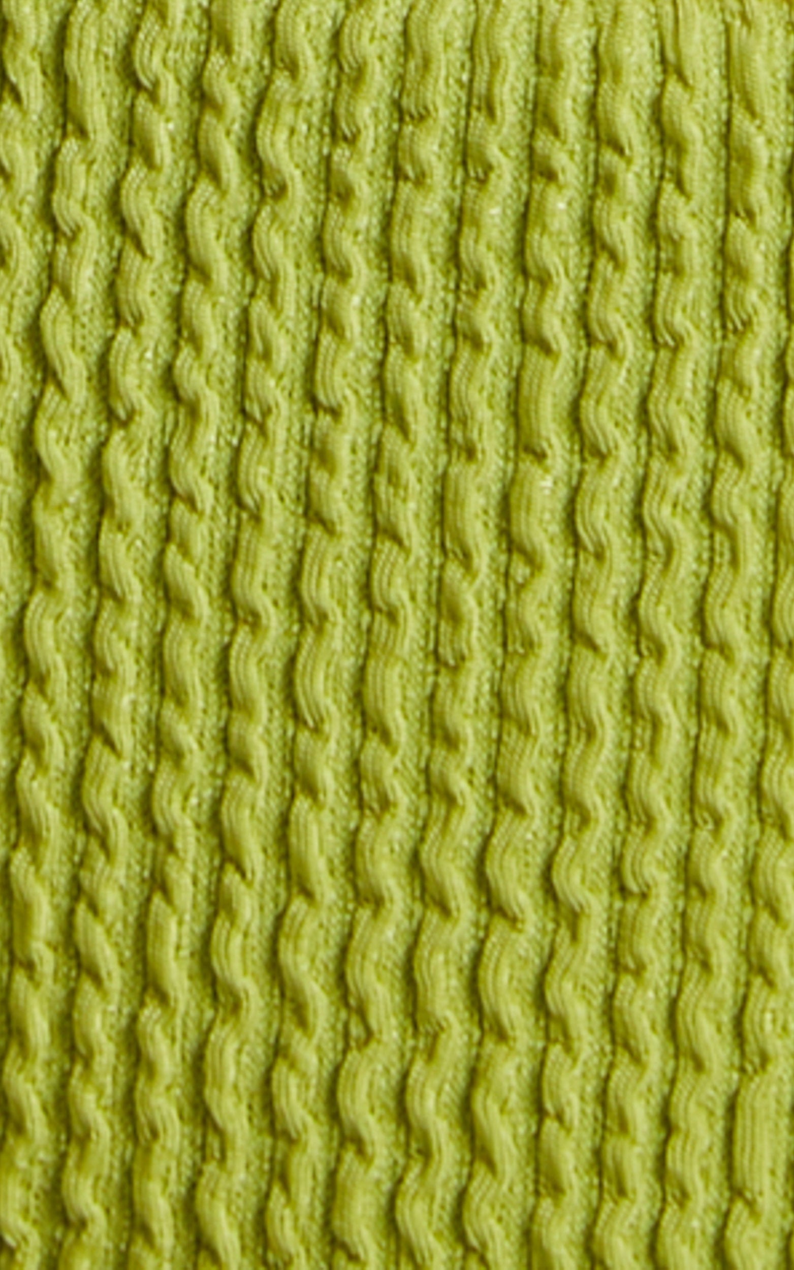 August Bikini Bottoms - Bikini Bottoms with Side Rings in Green