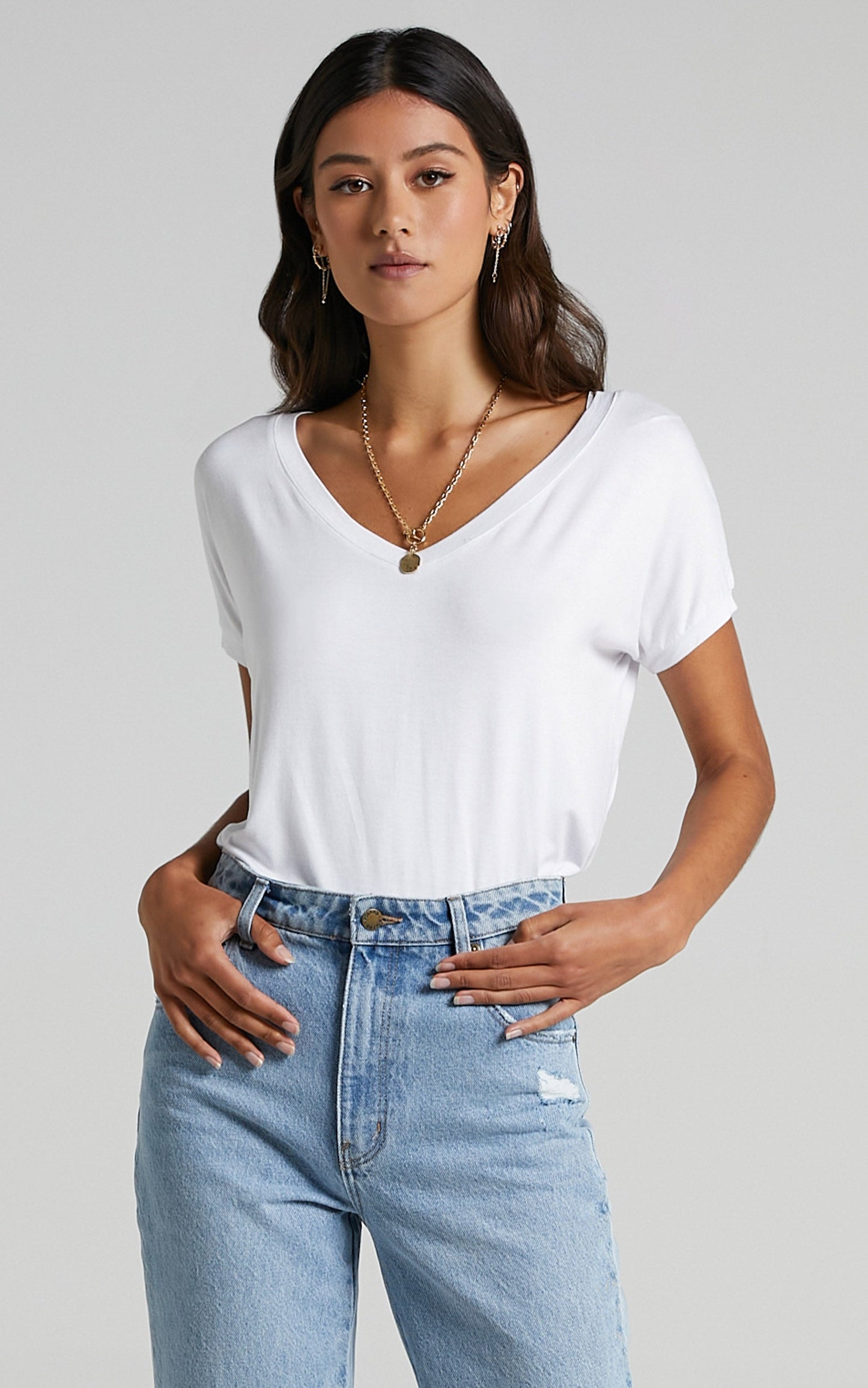Back To Basics Top in White
