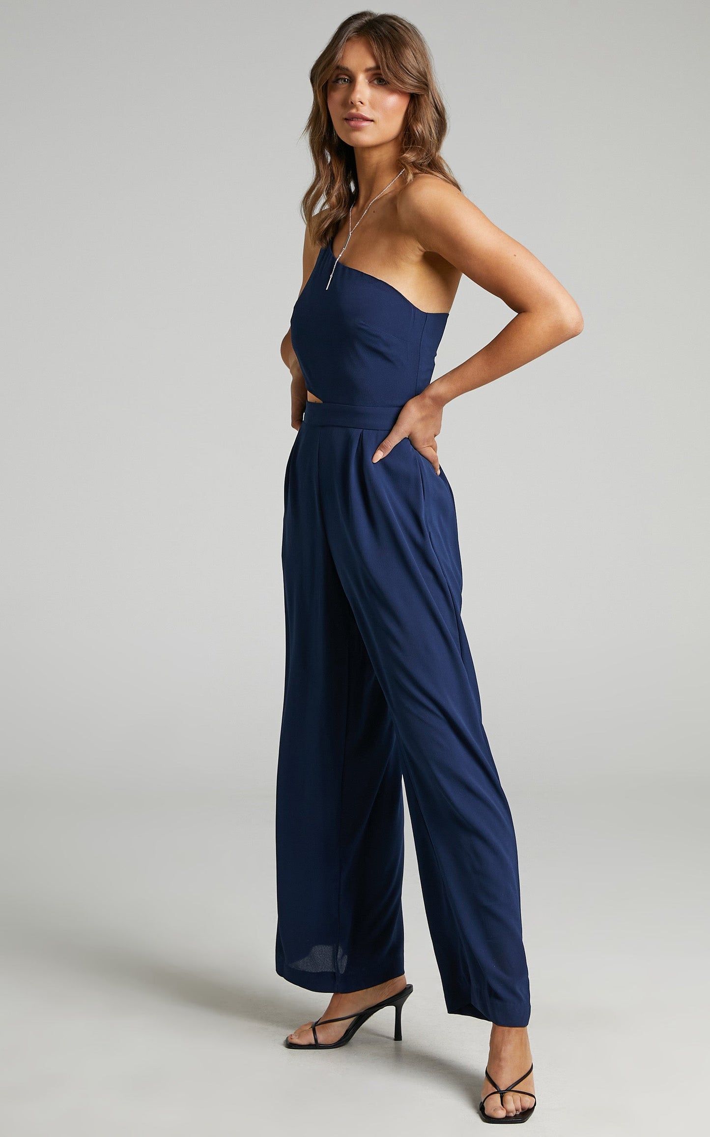 Beautiful Darkness Jumpsuit in Navy