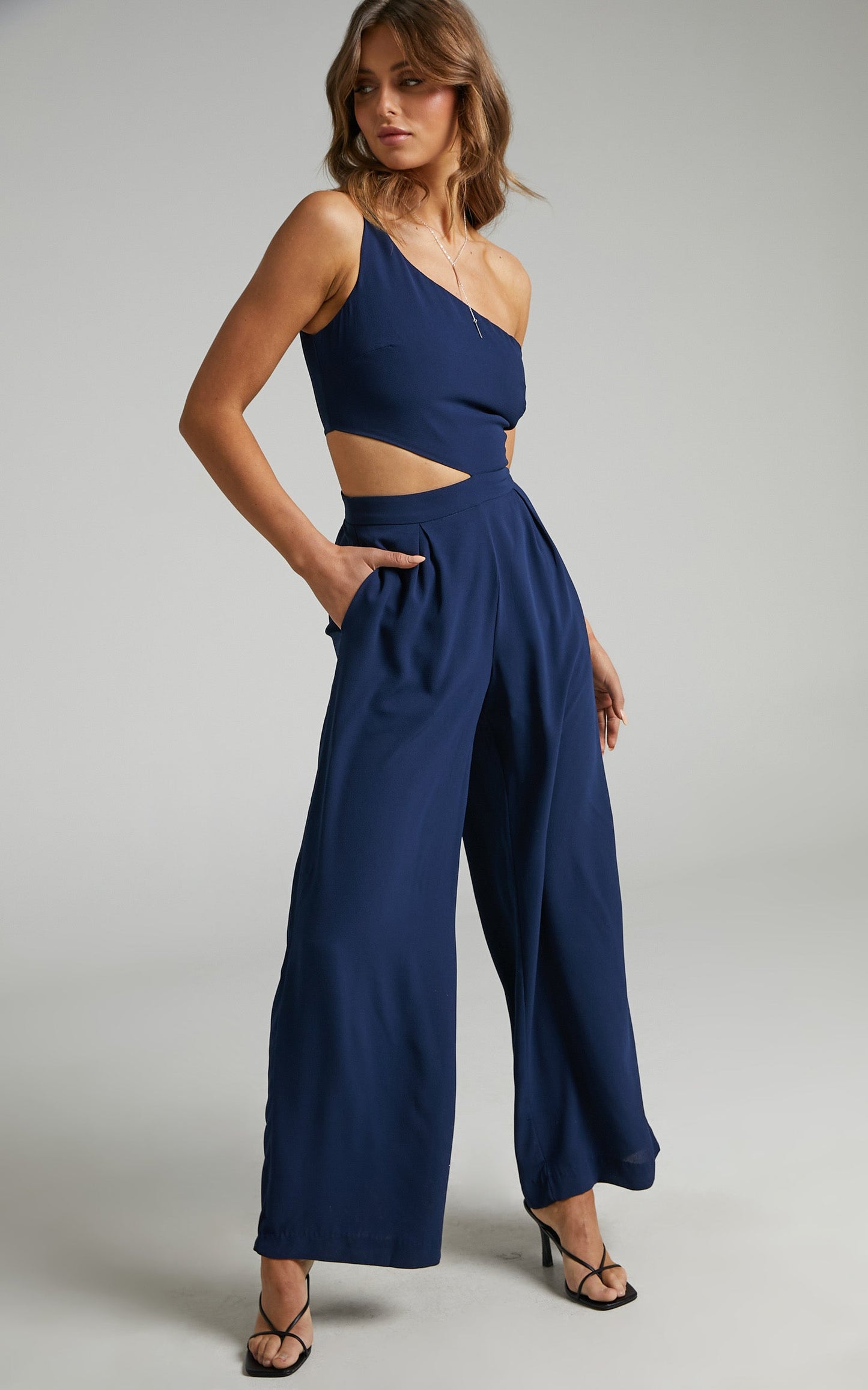 Beautiful Darkness Jumpsuit in Navy