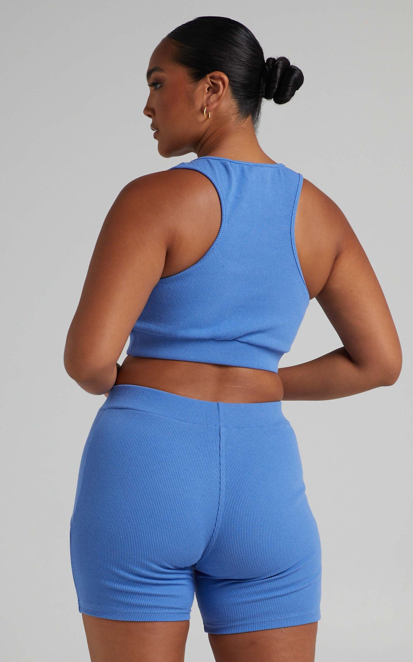 Sunday Leisure Club - Kairi Bike Shorts in Blue