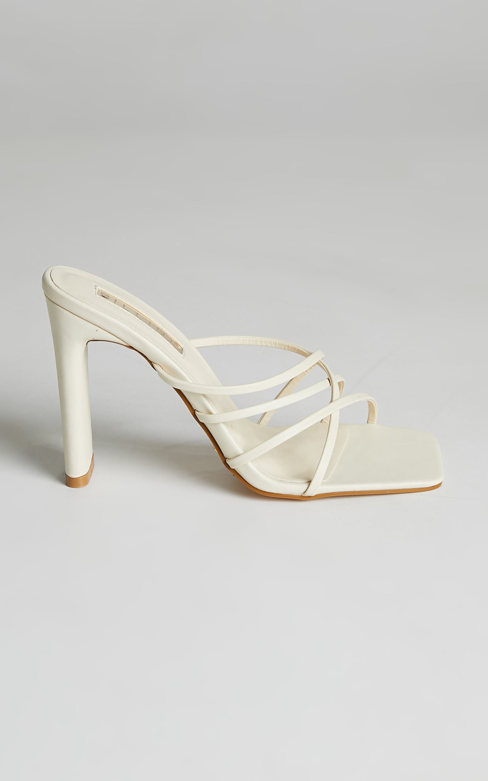 BILLINI - CARMINE HEELS in BONE