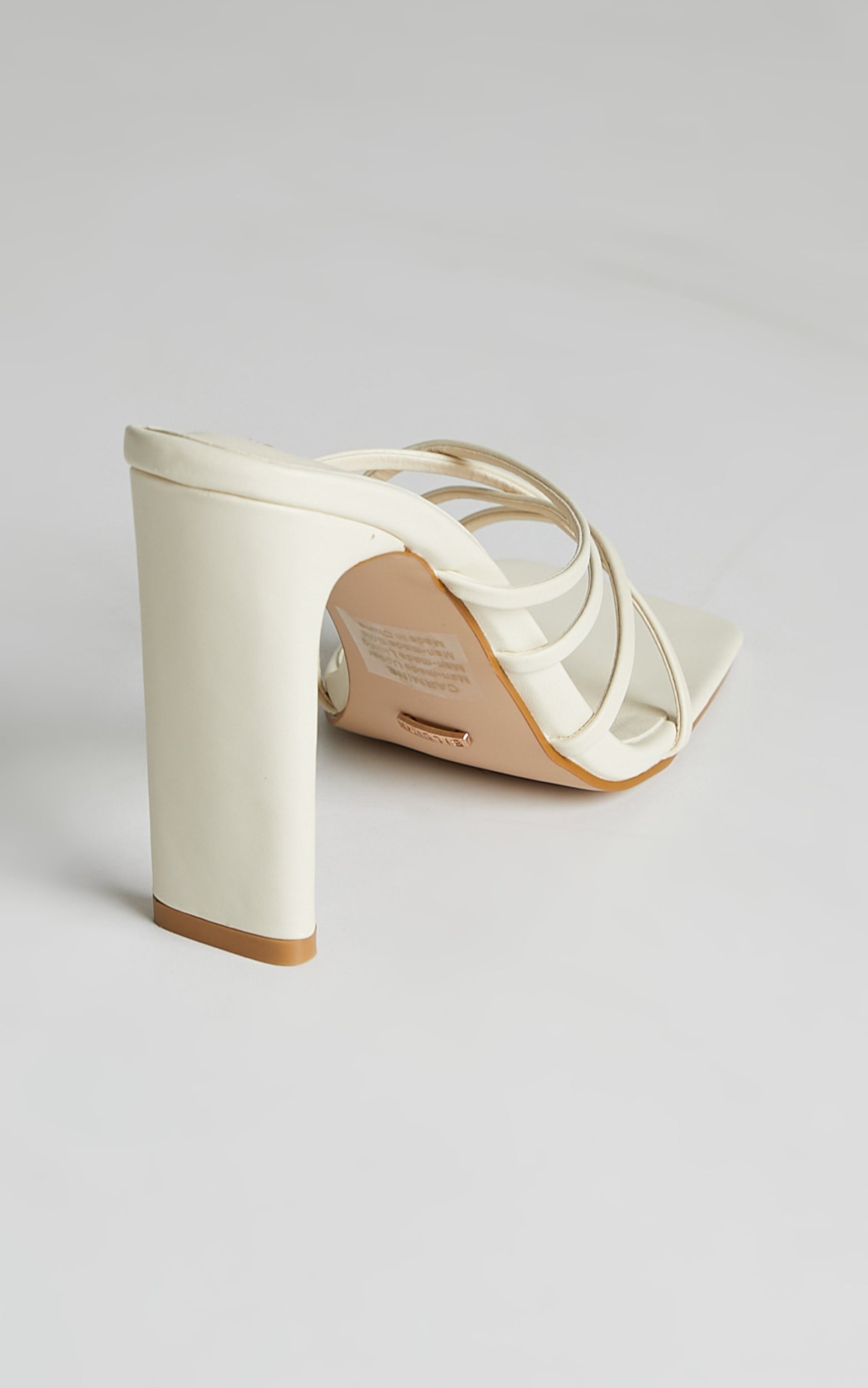 BILLINI - CARMINE HEELS in BONE