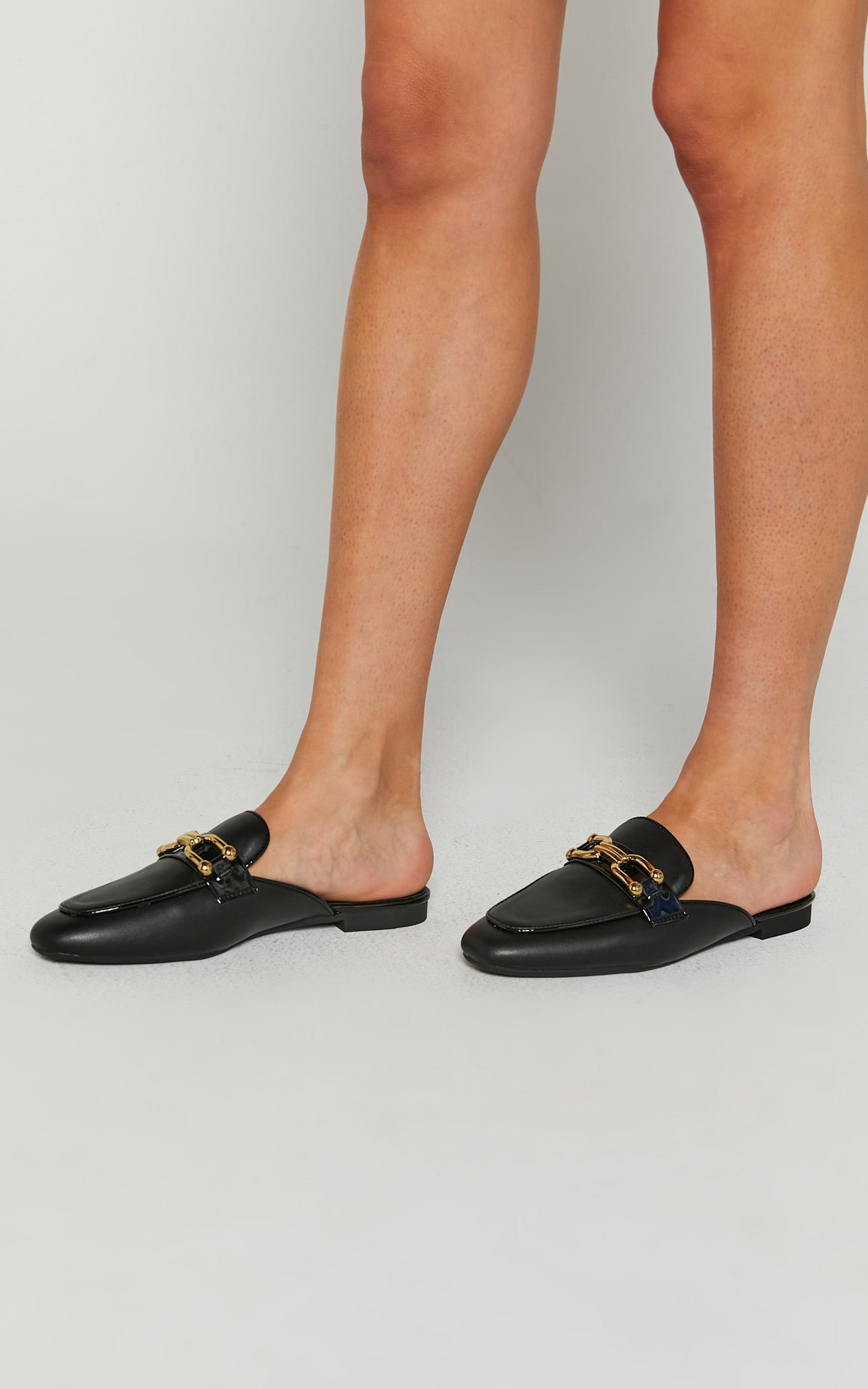 BILLINI - ELLIOT LOAFER SLIDE in Black