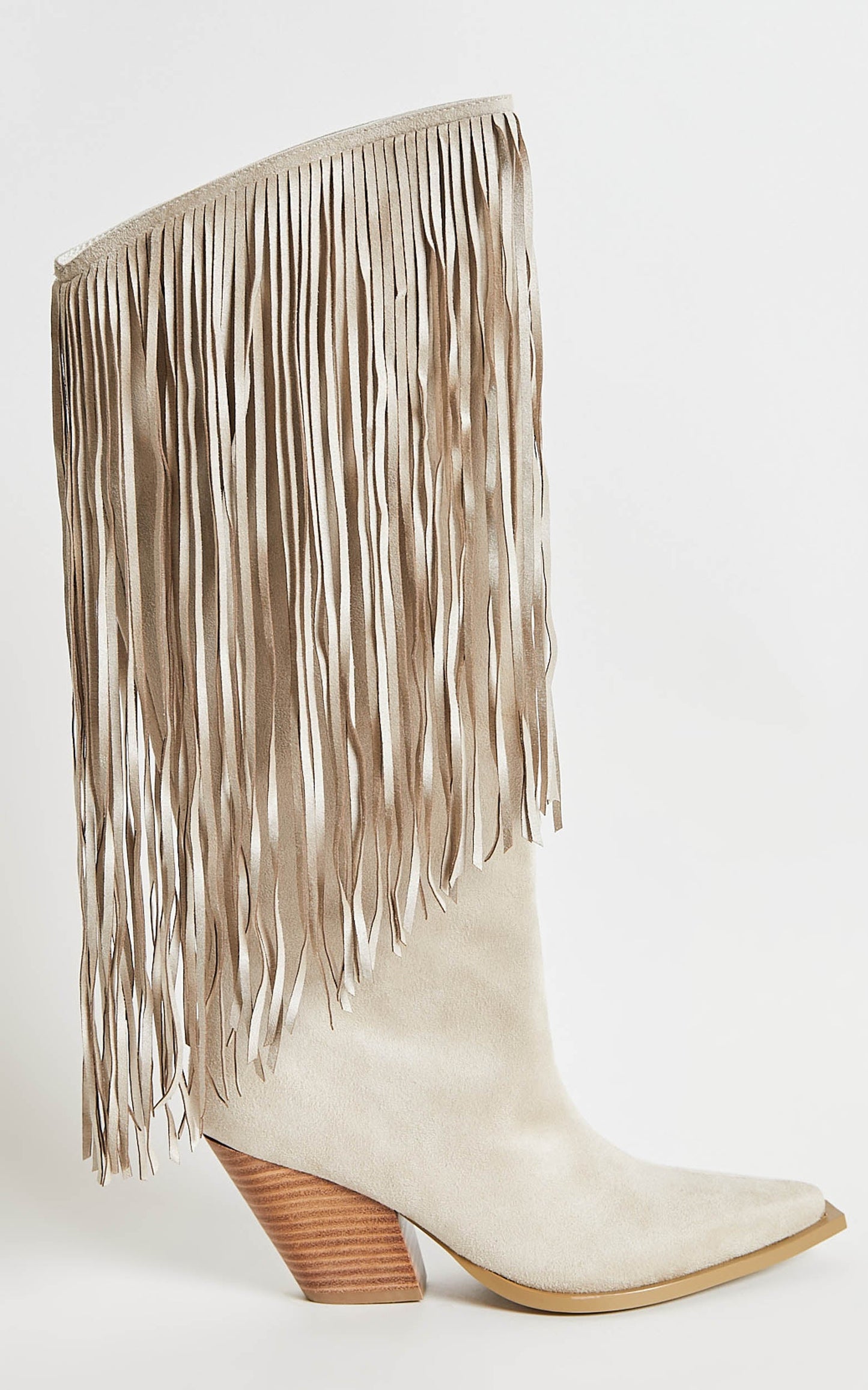 Billini - Evette Boots in CREAM SUEDE