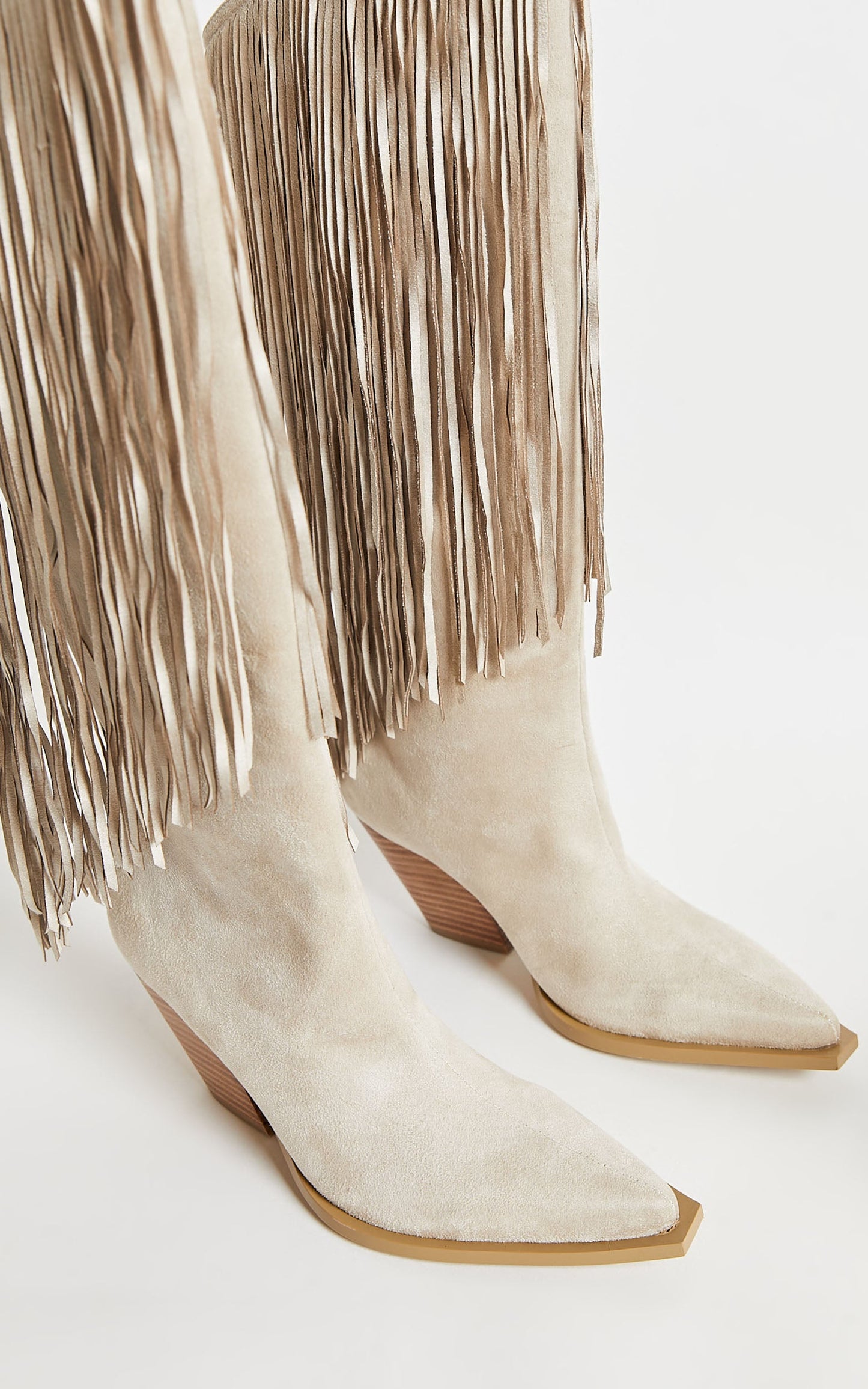 Billini - Evette Boots in CREAM SUEDE
