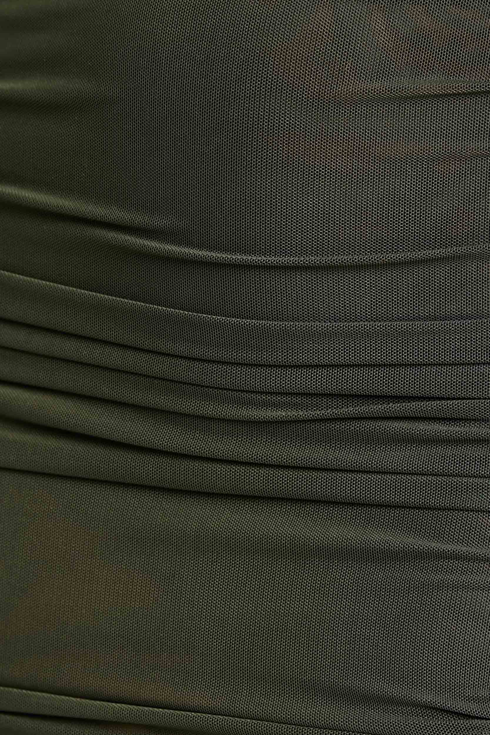 By Dyln - Flynn Mini Skirt in Dark Green