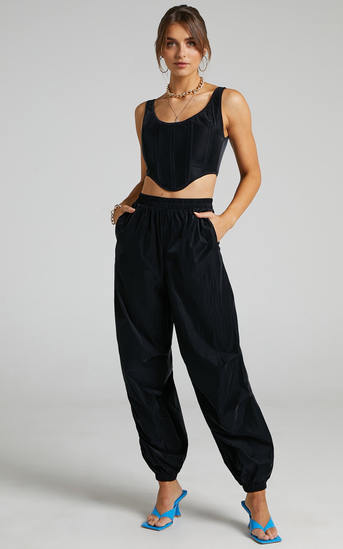 BY DYLN - Franco Pants in Black