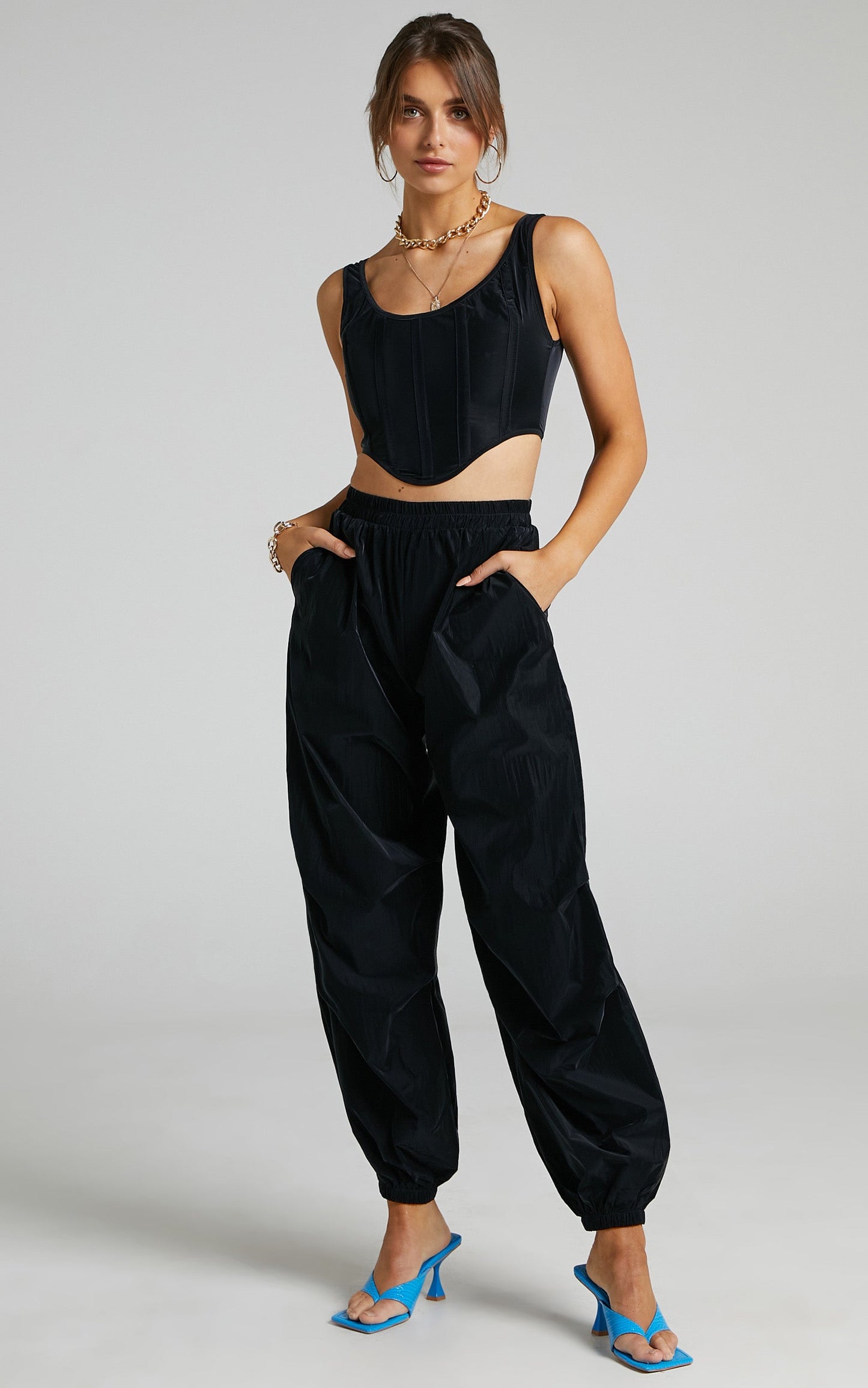 BY DYLN - Franco Pants in Black