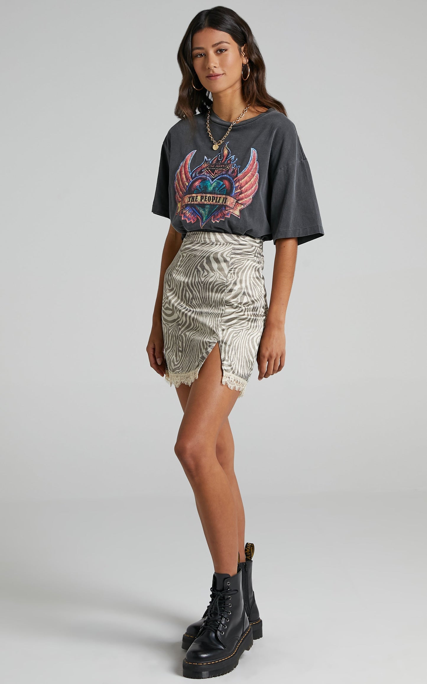 Banba Skirt in Zebra
