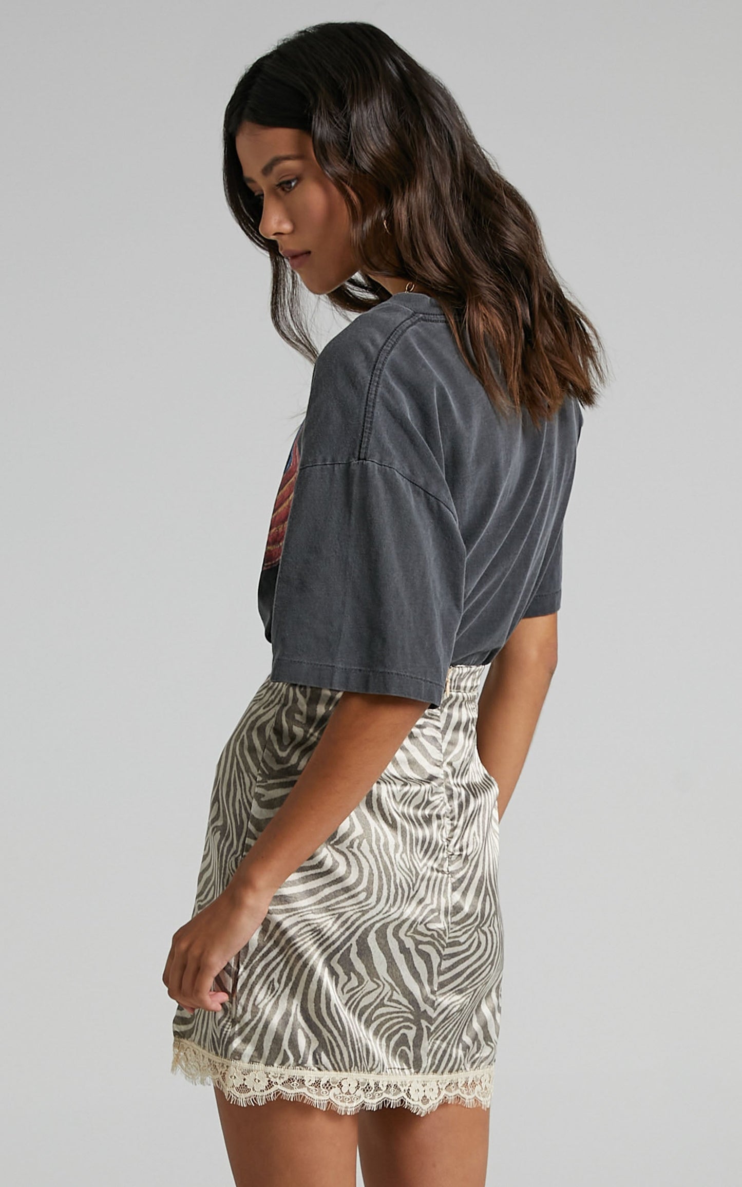 Banba Skirt in Zebra