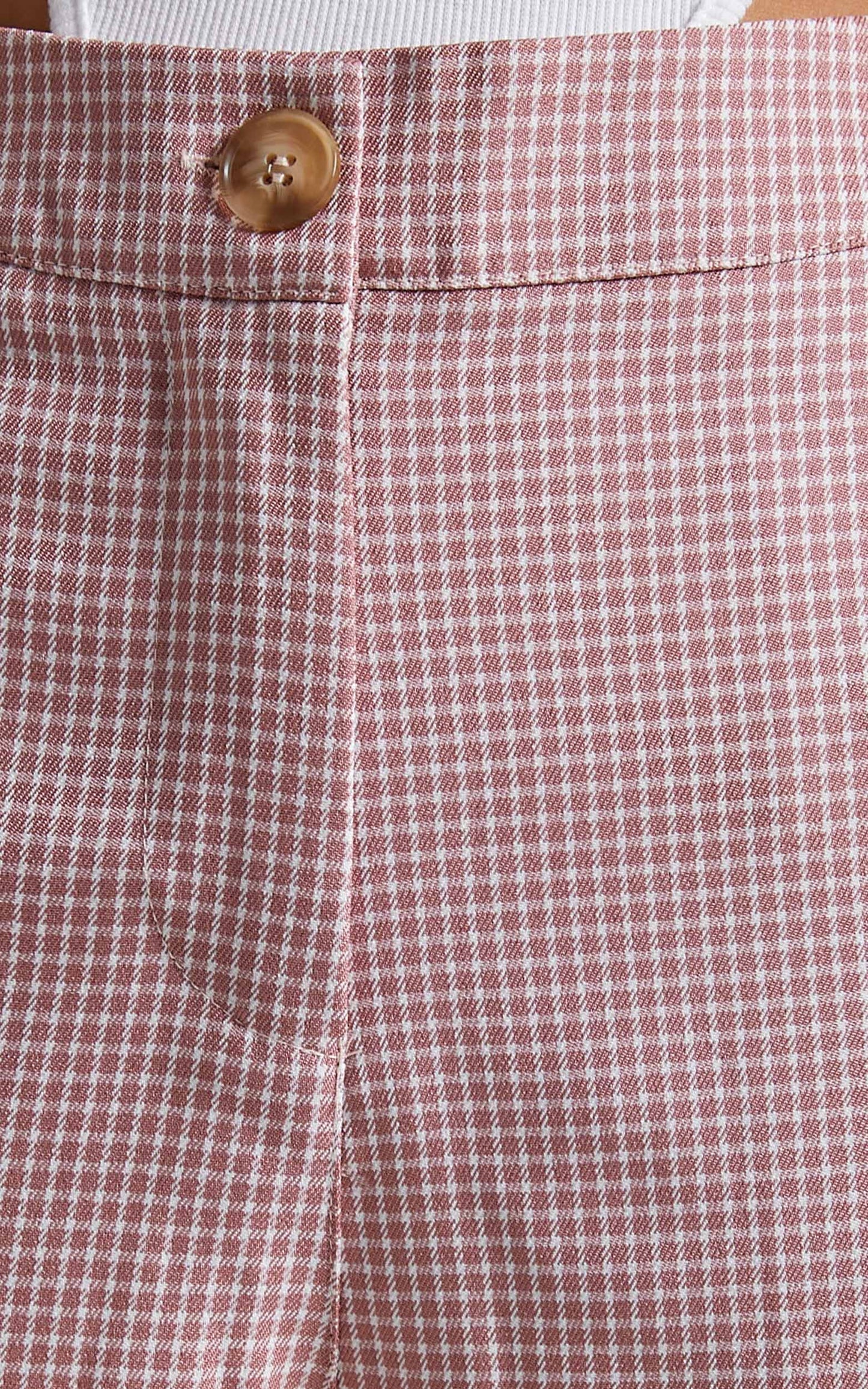 Barbina Pants in Pink Check