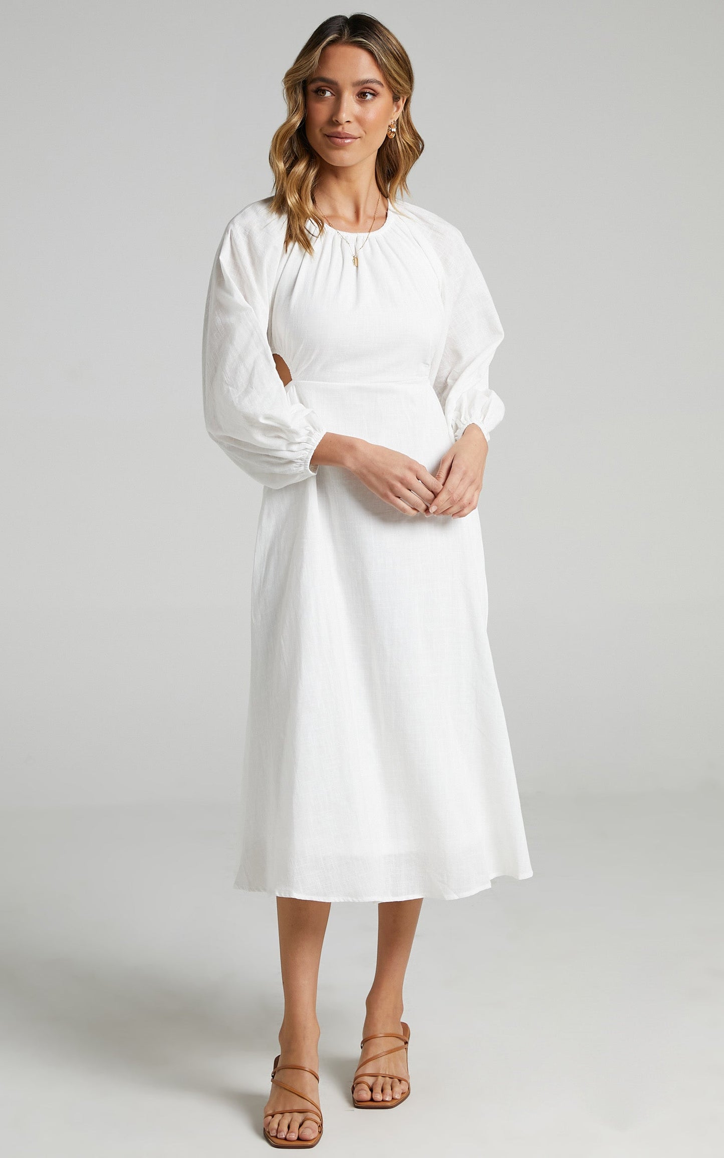 Bennett Dress in White