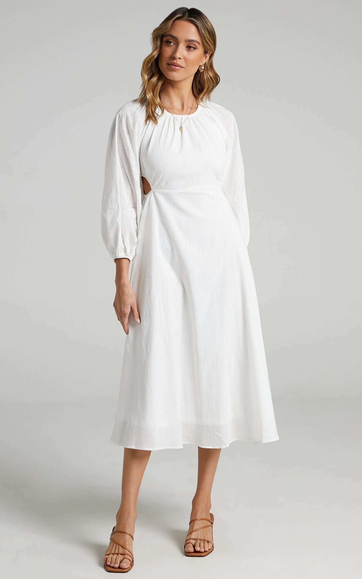 Bennett Dress in White