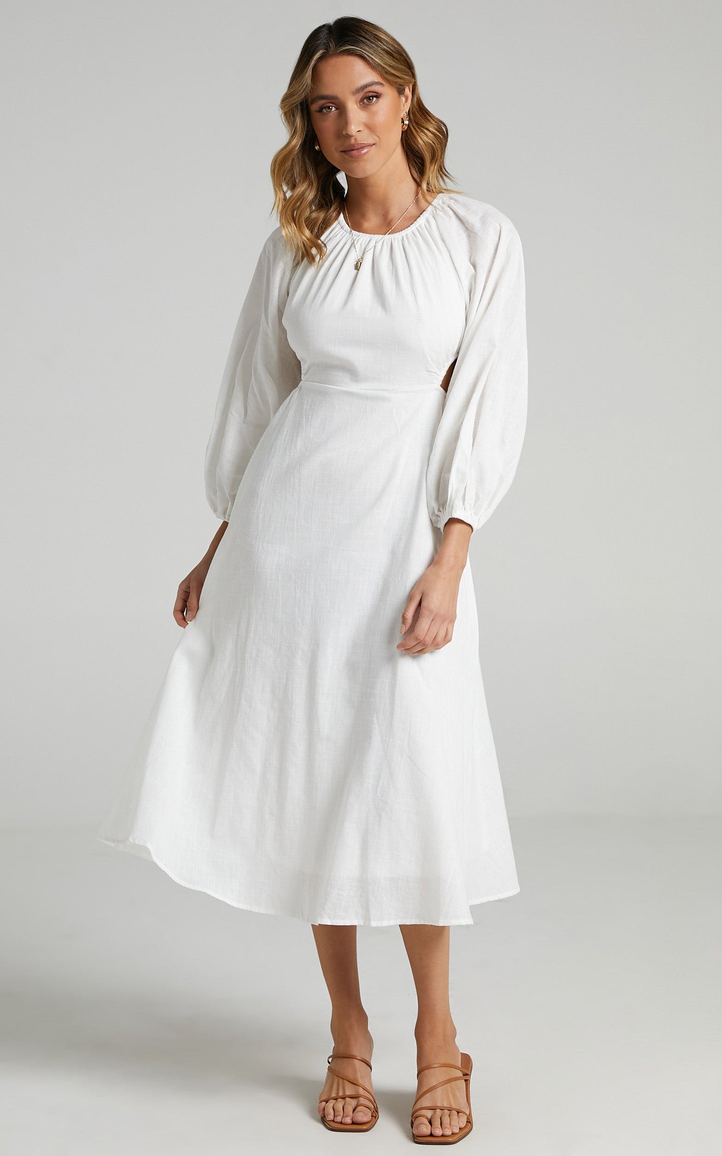 Bennett Dress in White