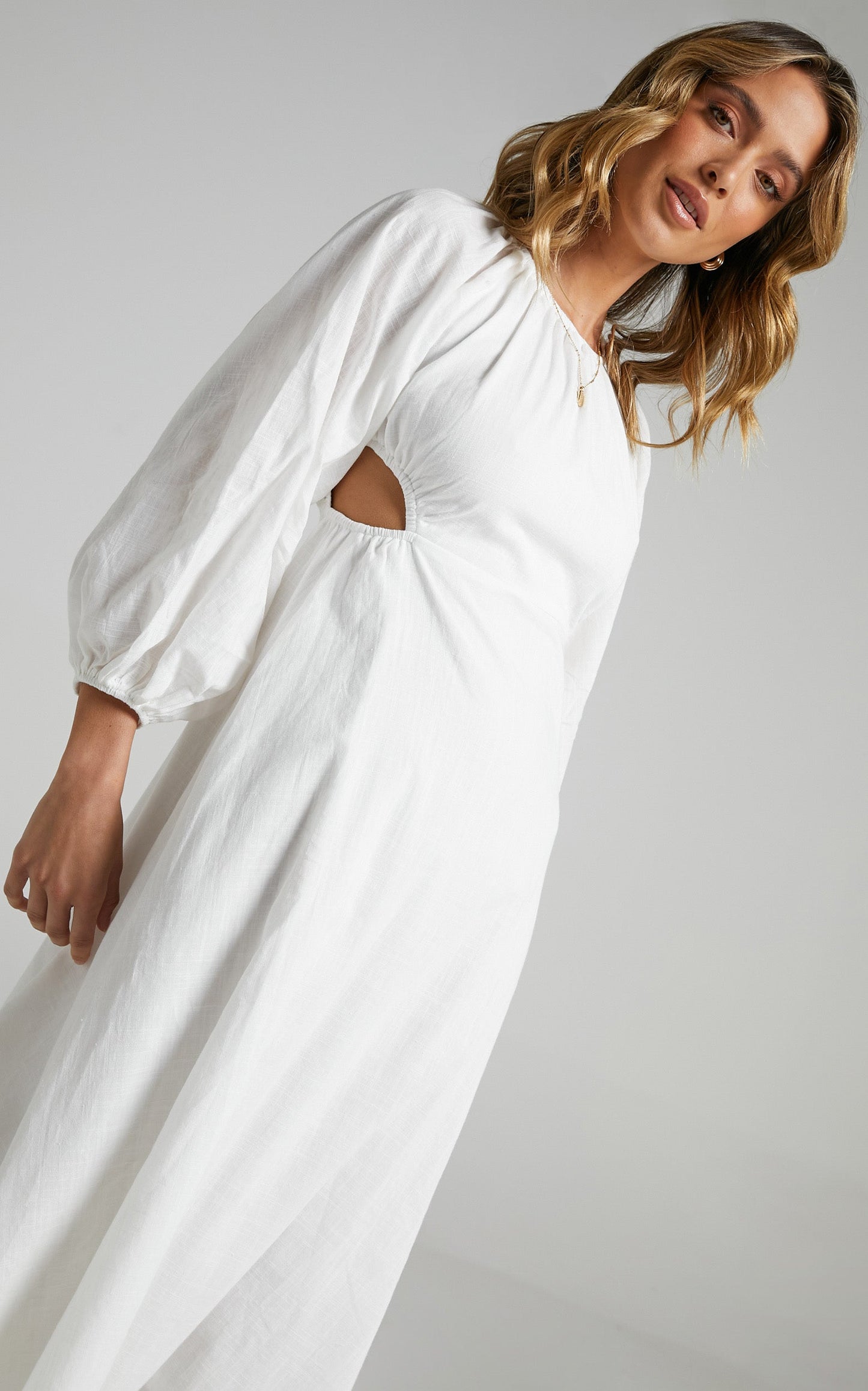 Bennett Dress in White