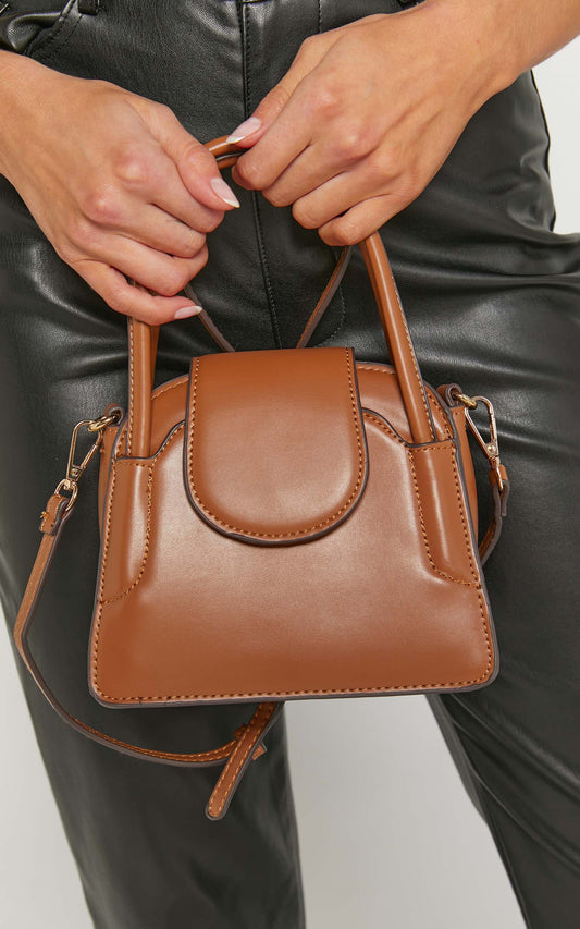 Berlin Crossbody Bag in Brown